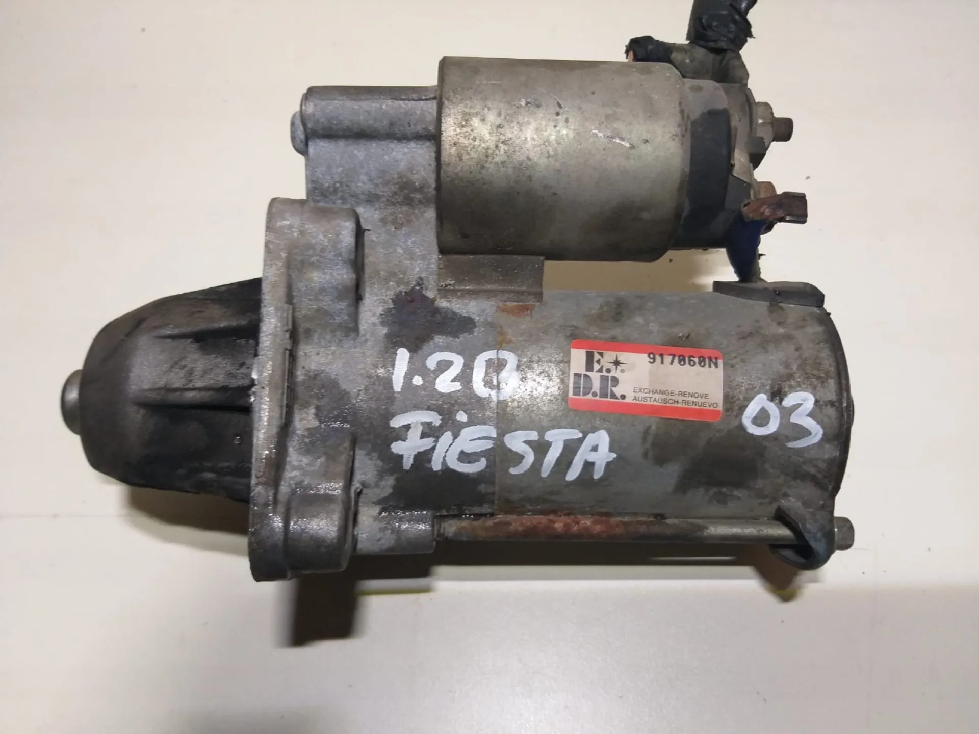 Motorino d'avviamento Ford Fiesta 1.2 B del 2002 CODICE RICAMBIO : 917060N