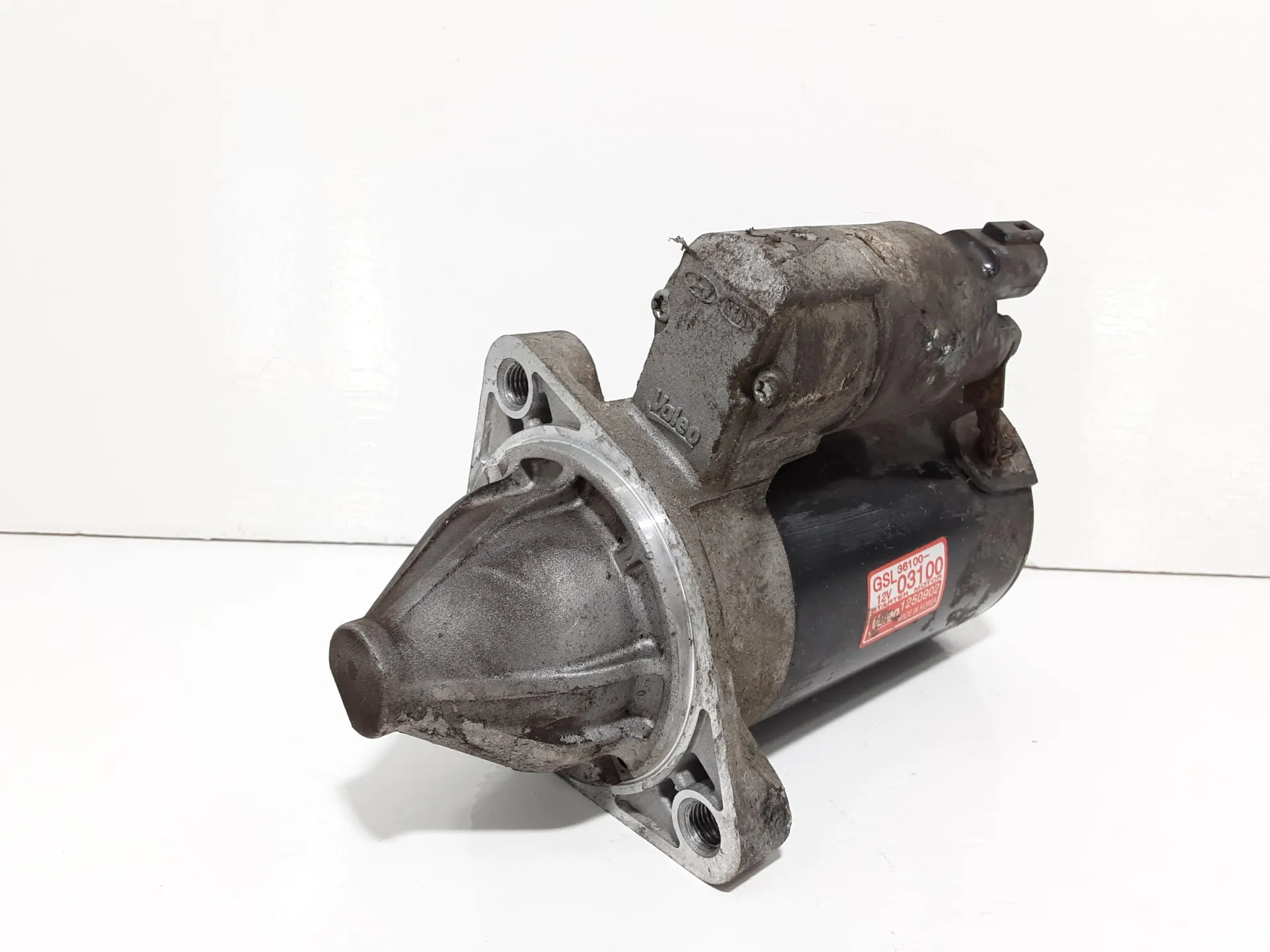 MOTORINO D' AVVIAMENTO con codice 3610003100 da HYUNDAI i20 1° Serie 1200 Benzina 63 kW / 86 CV con codice motore G4LA/G4LA (2013)