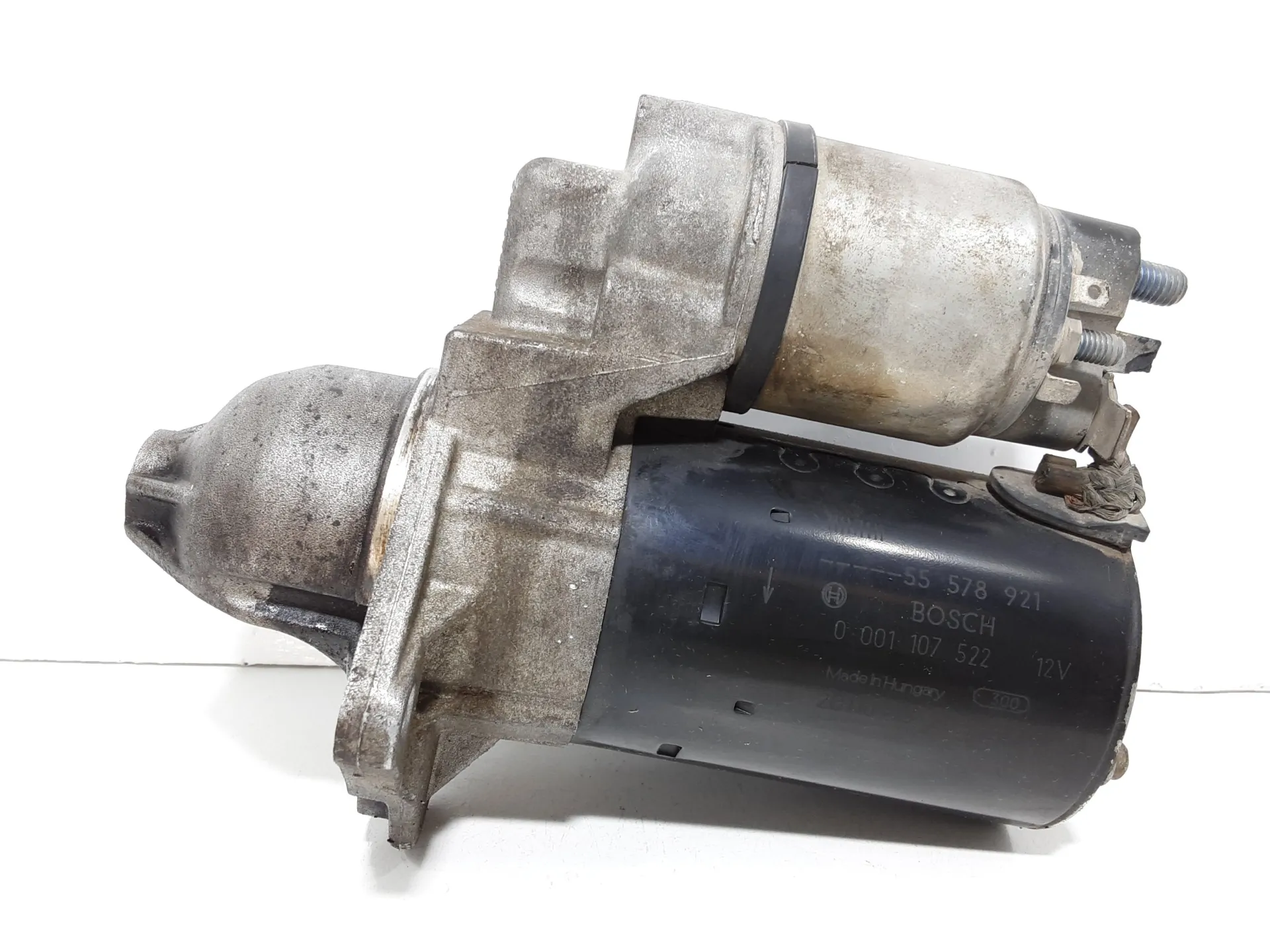 MOTORINO D' AVVIAMENTO con codice 55578921 da OPEL Meriva 3° Serie 1400 Benzina 74 kW / 100 CV con codice motore A14XER/A 14 XER, B 14 XER (2012)