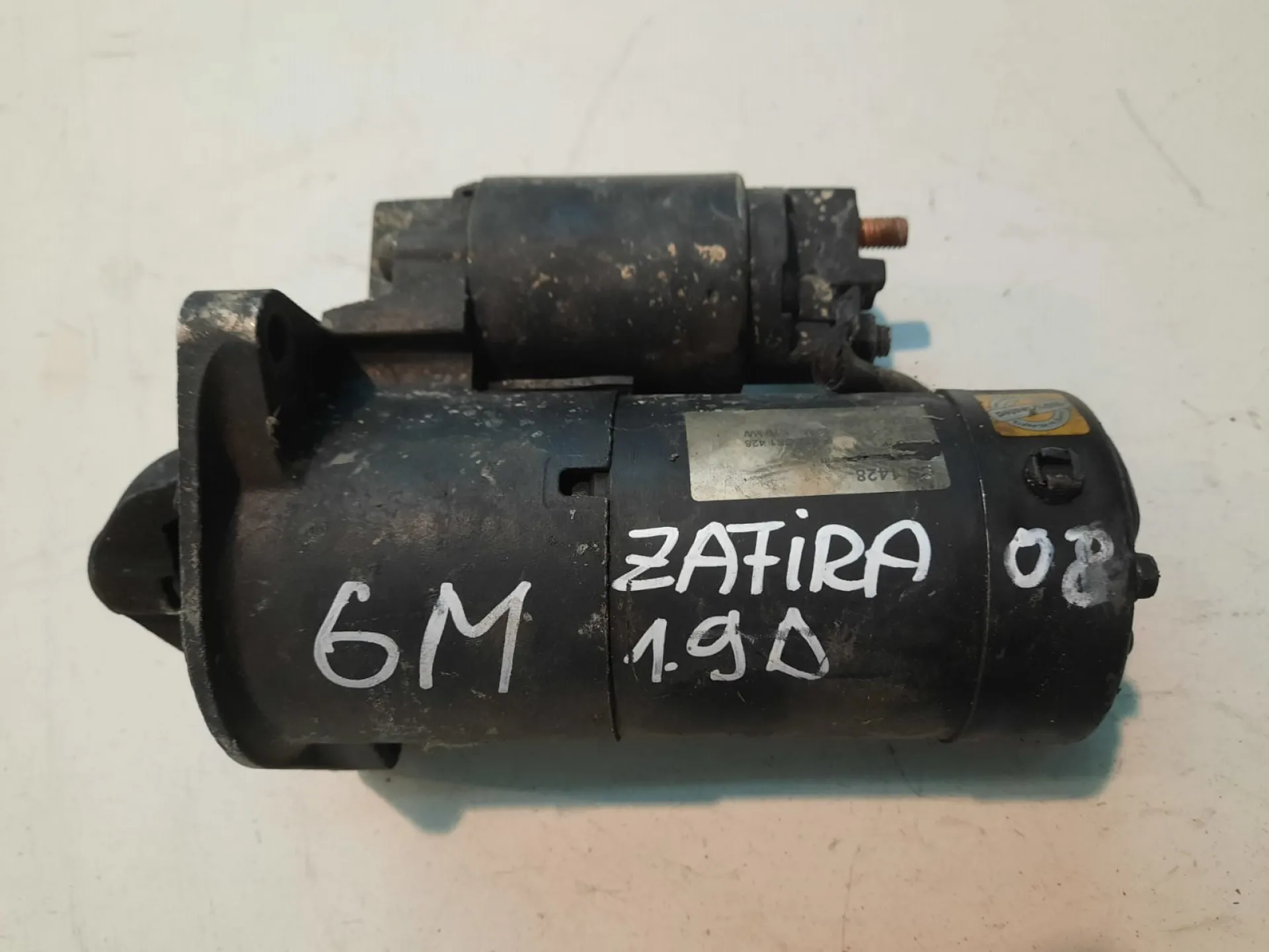 Motorino d'avviamento Opel Zafira 1.9 D del 2008