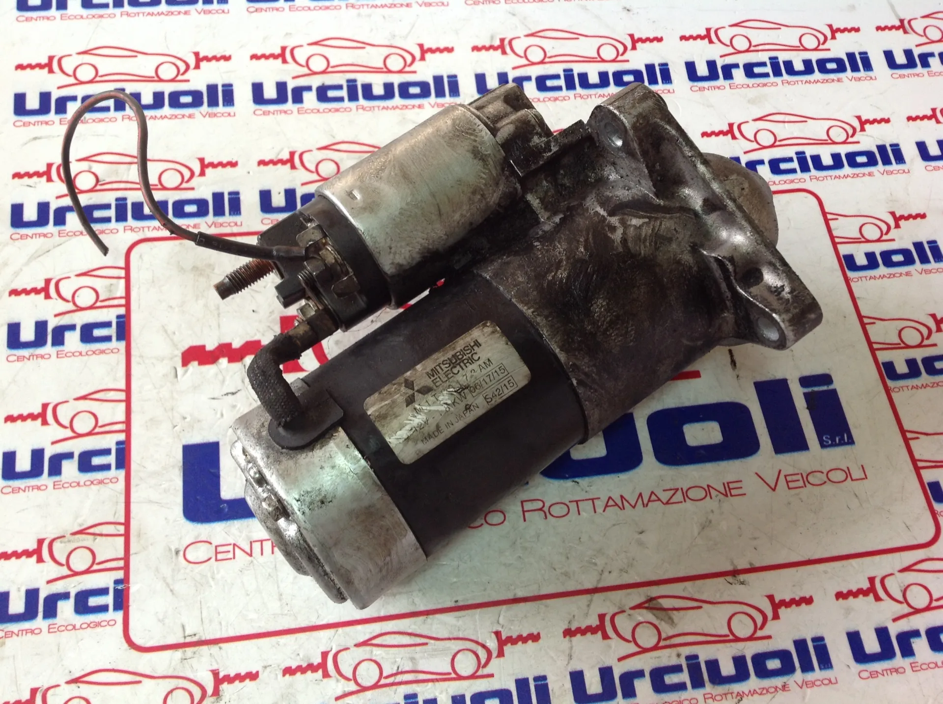 M1T30173AM MITSUBISHI ELECTRIC MOTORINO D' AVVIAMENTO OPEL Zafira B Diesel (2006)