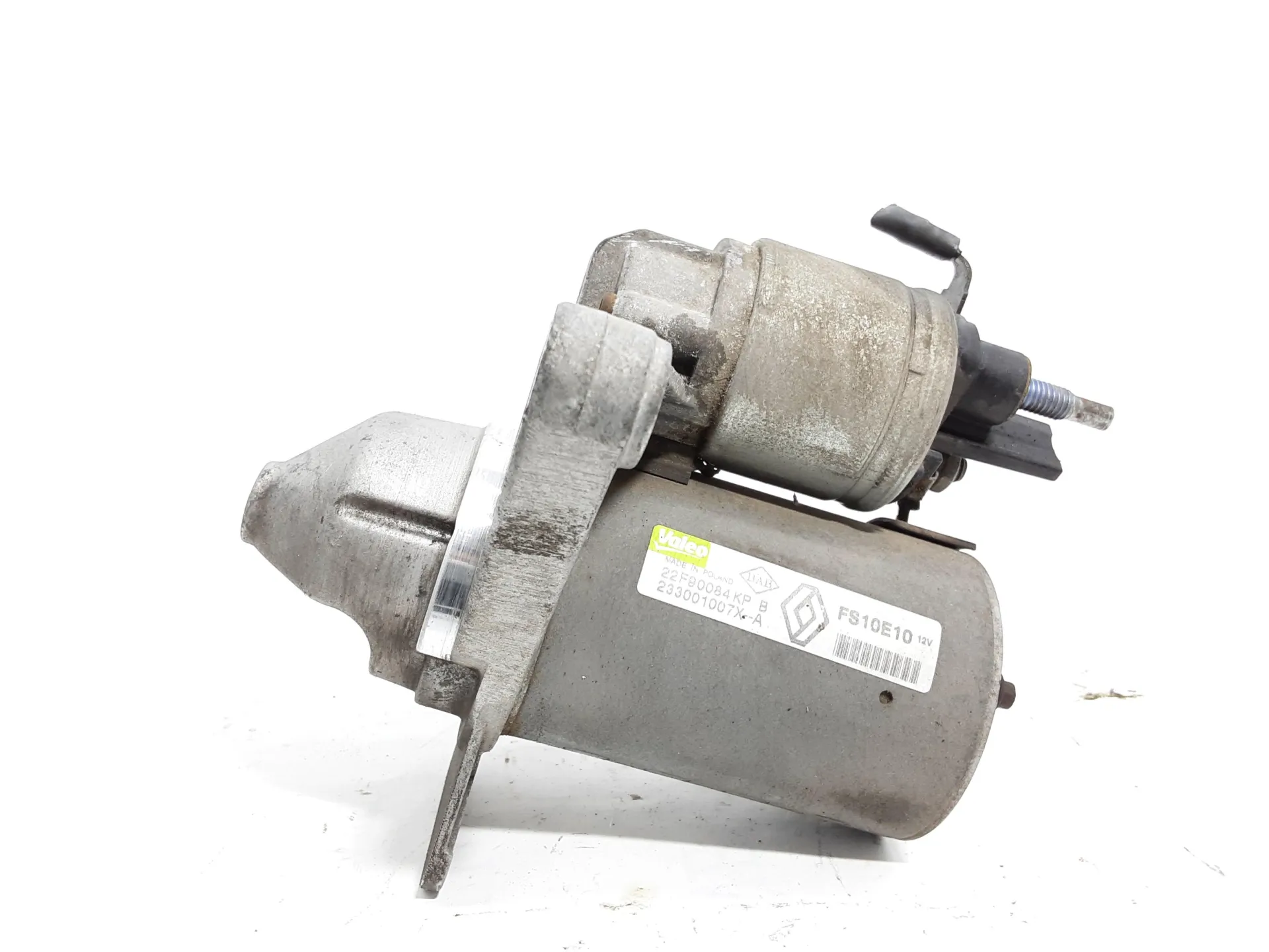 MOTORINO D' AVVIAMENTO con codice 233001007X da RENAULT Megane III (08>16) 1400 Benzina 96 kW / 131 CV