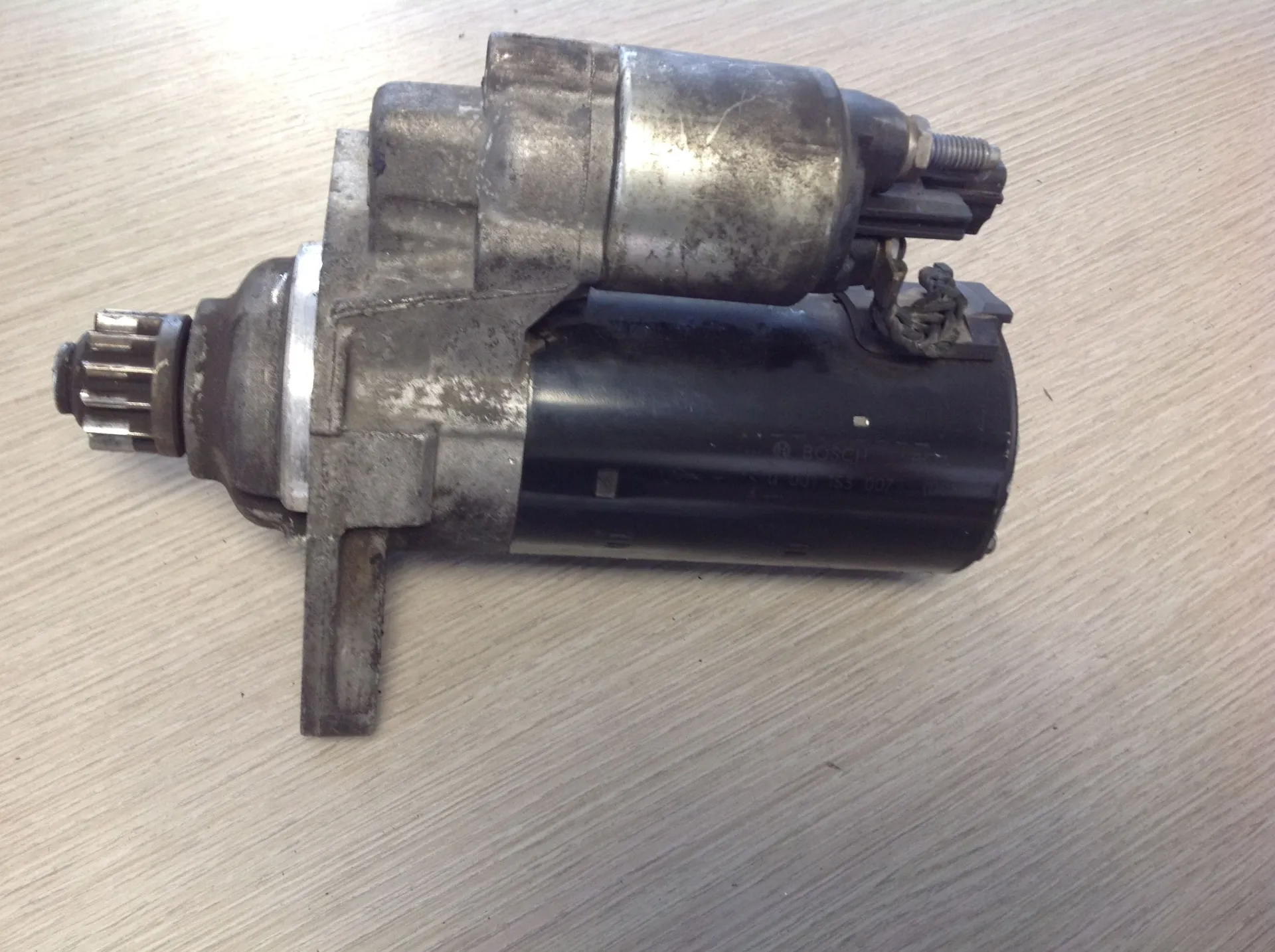 02Z911024H 0001153007 MOTORINO D' AVVIAMENTO VOLKSWAGEN Golf 6 Berlina (08>12) Diesel (2010)