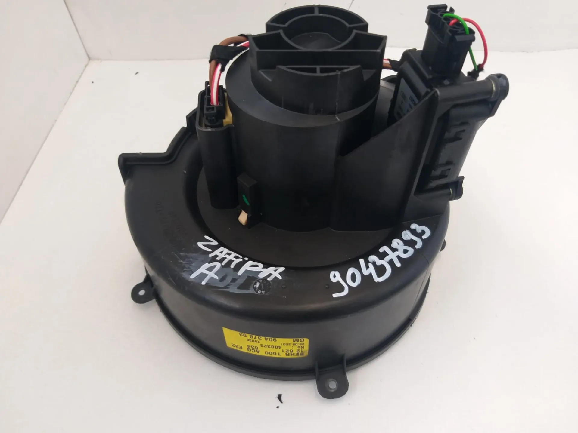 Motorino riscaldamento Opel Zafira A del 2002 1.6 Benzina CODICE RICAMBIO : 90437893