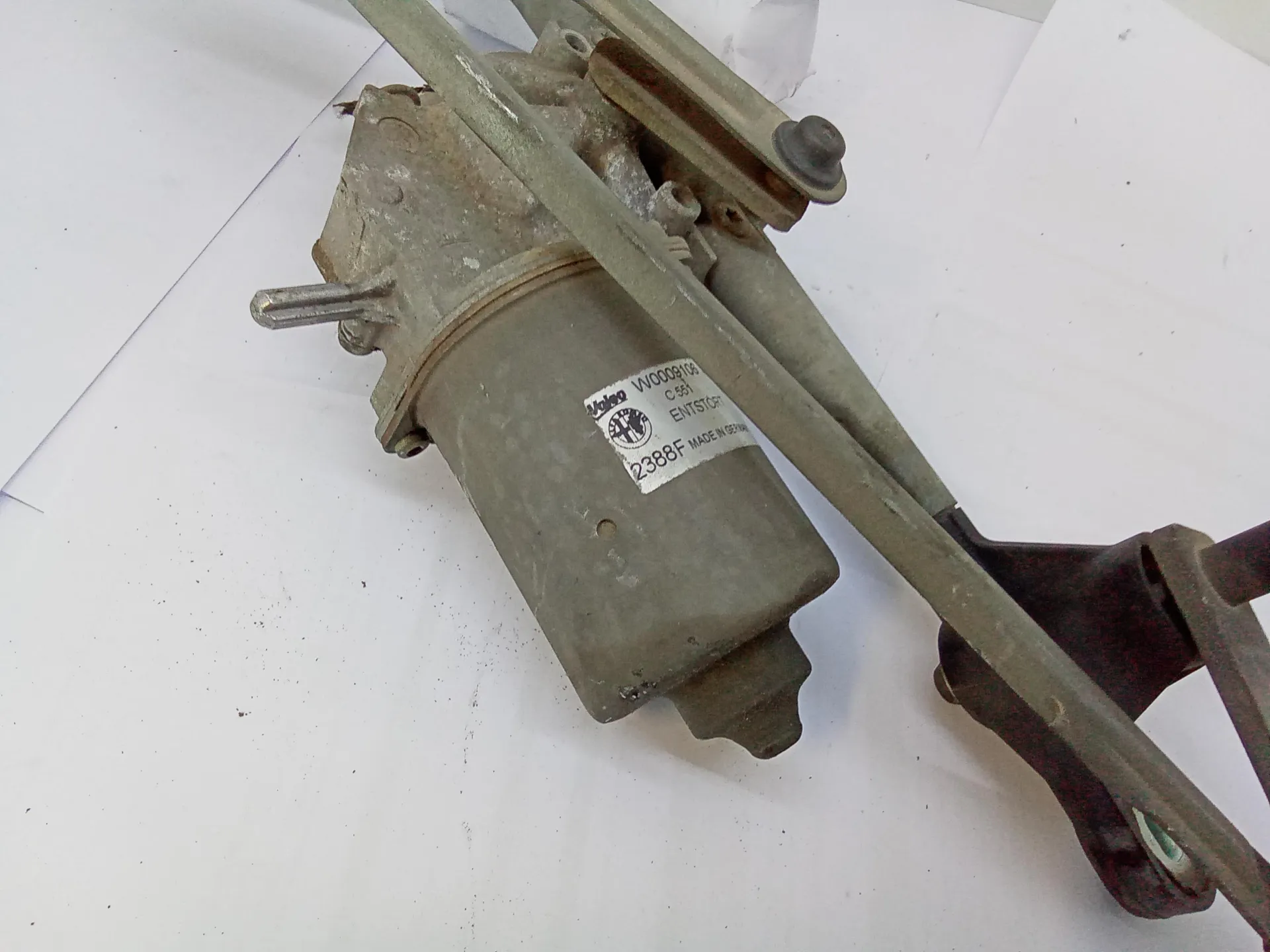 MOTORINO TERGI ANT COMPLETO DI TANDEM con codice 505155520 da ALFA ROMEO Mito Serie (955_) (08>) Benzina (2011)