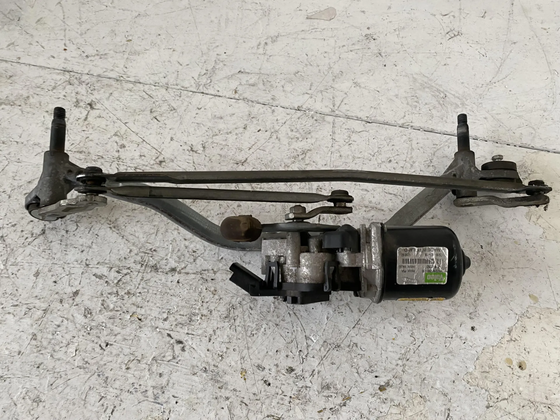 MOTORINO TERGI ANT COMPLETO DI TANDEM con codice 9673169280 da CITROEN C3 Picasso (08>) 1600 Diesel con codice motore 9H06/9H06 (2016)