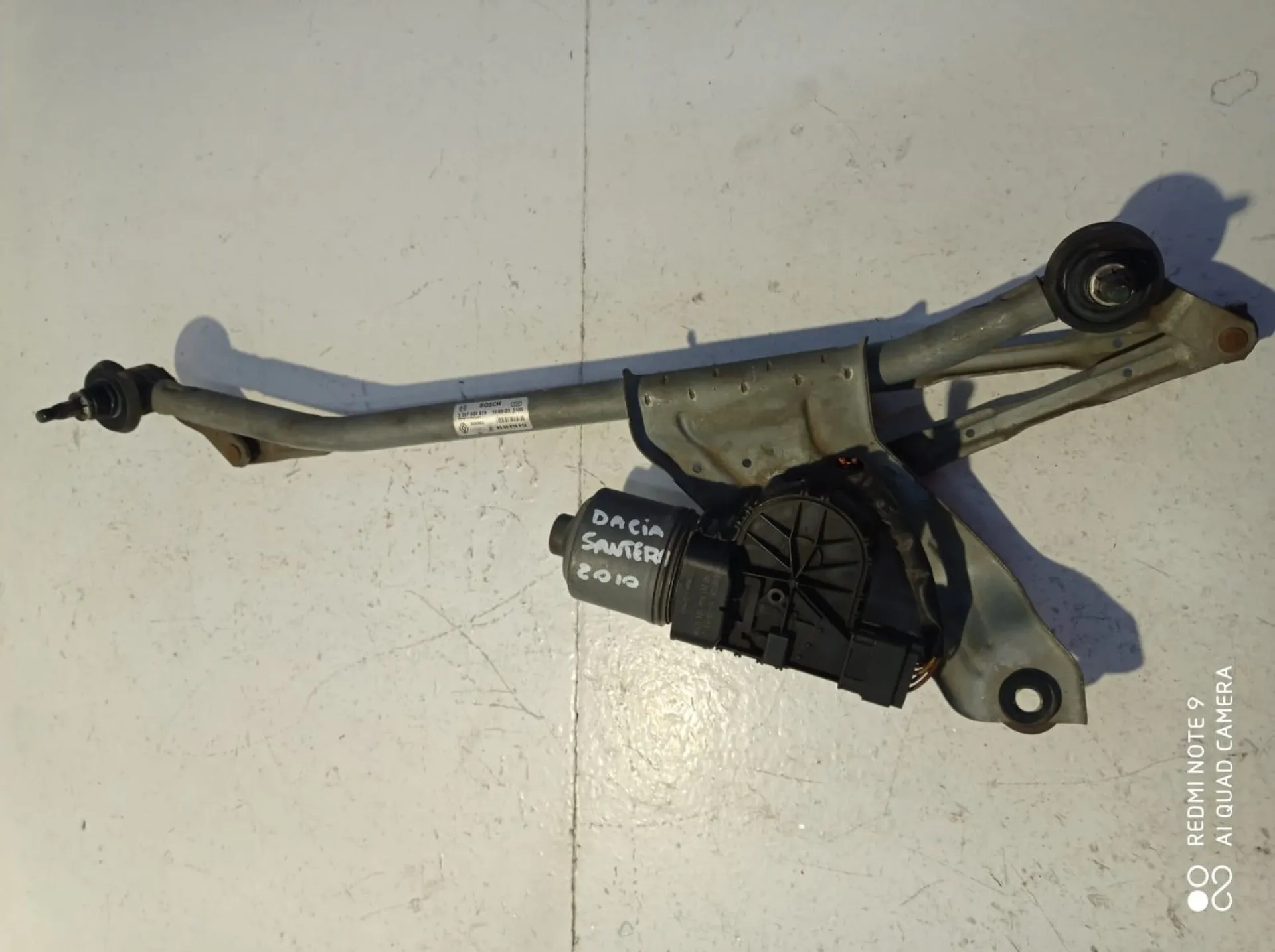 MOTORINO TERGI ANT COMPLETO DI TANDEM con codice 8200619512 da DACIA Sandero 1Â° Serie Diesel (2010)