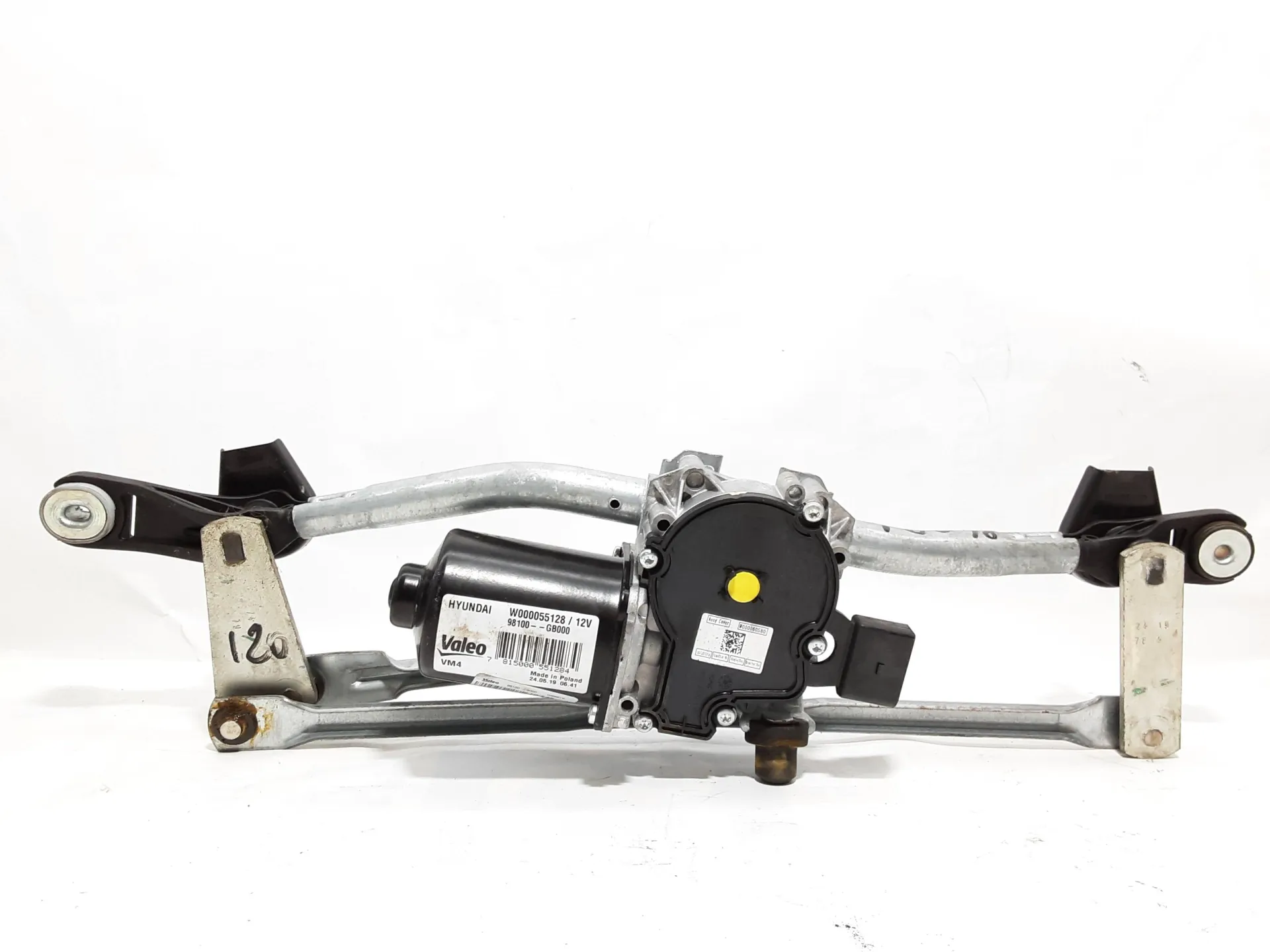 MOTORINO TERGI ANT COMPLETO DI TANDEM con codice 98100GB000 da HYUNDAI i20 1° Serie 1200 Benzina 55 kW / 75 CV (2019)