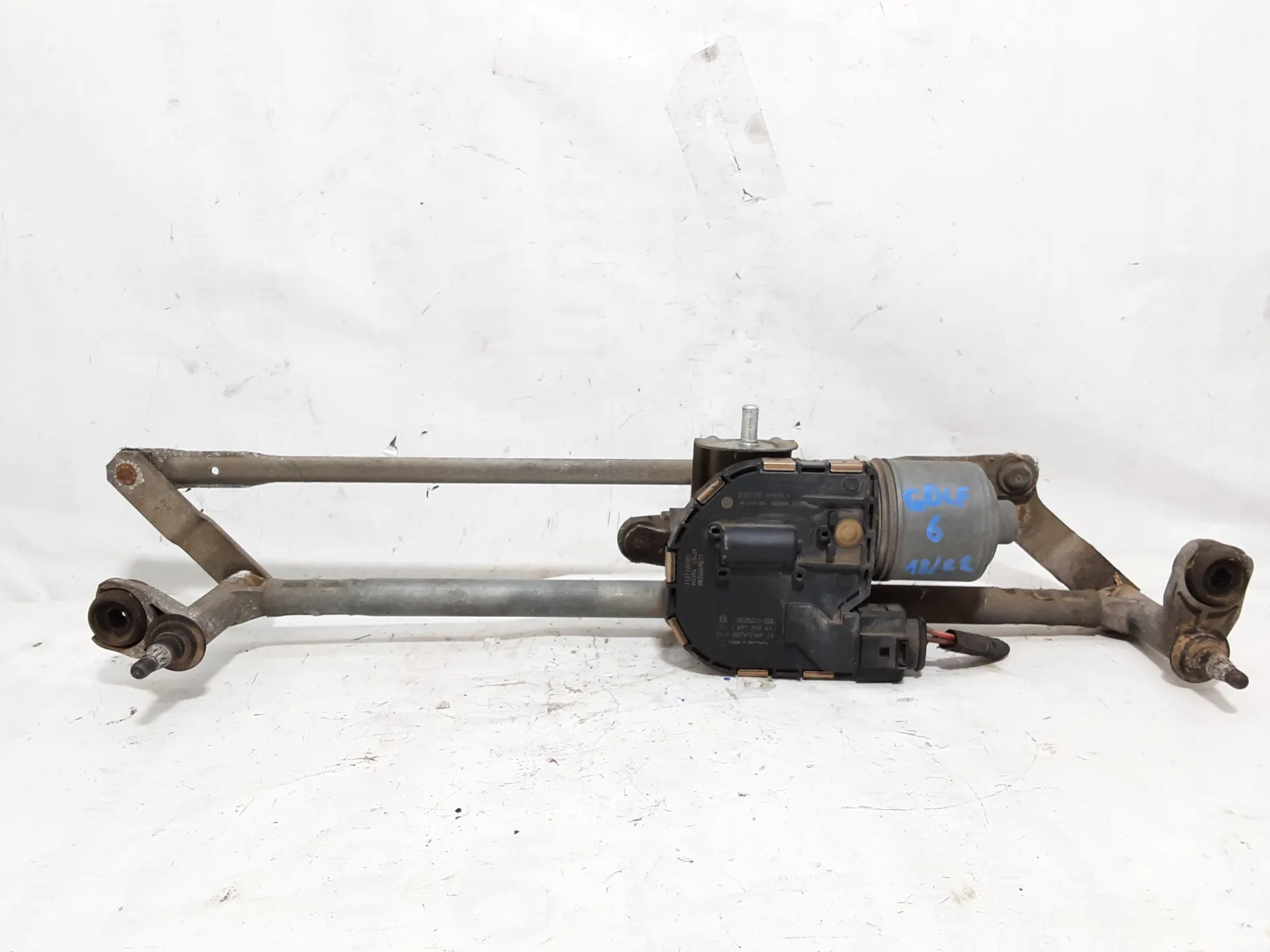 MOTORINO TERGI ANT COMPLETO DI TANDEM con codice 1K1955119E da VOLKSWAGEN Golf 6 Berlina (08>12) 2000 Diesel (2009)