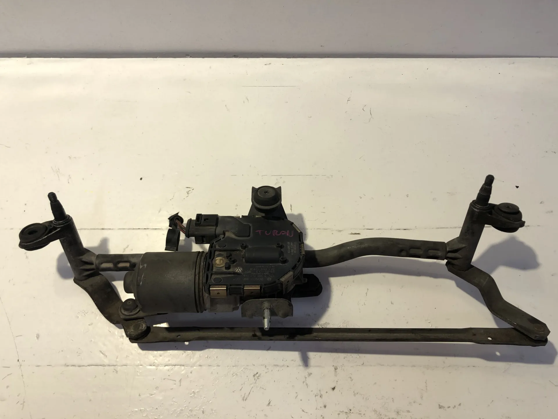 MOTORINO TERGI ANT COMPLETO DI TANDEM con codice 3397020667 / 2K1955023E / 12V0390241746 da VOLKSWAGEN Touran 2Â° Serie 1900 Diesel (2009)