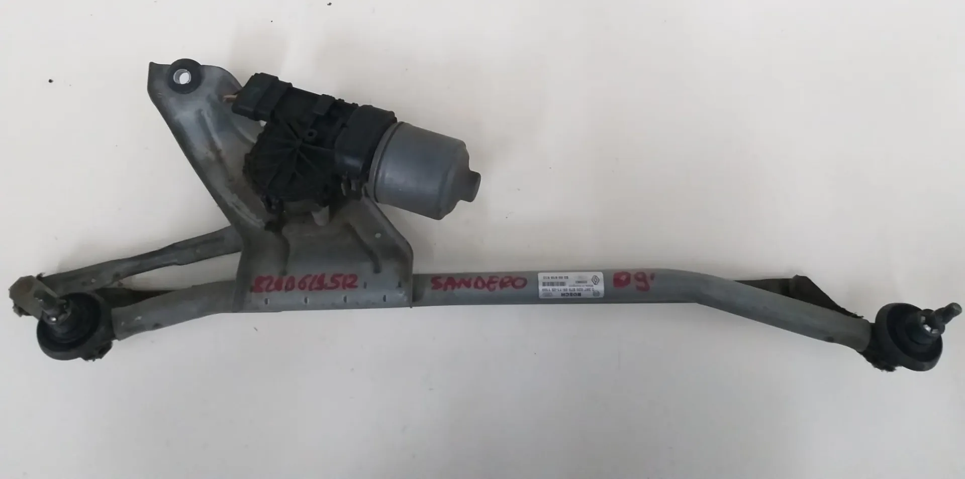 Motorino tergi anteriore Dacia Sandero 1.4 B/GPL del 2009 CODICE RICAMBIO : 8200619512