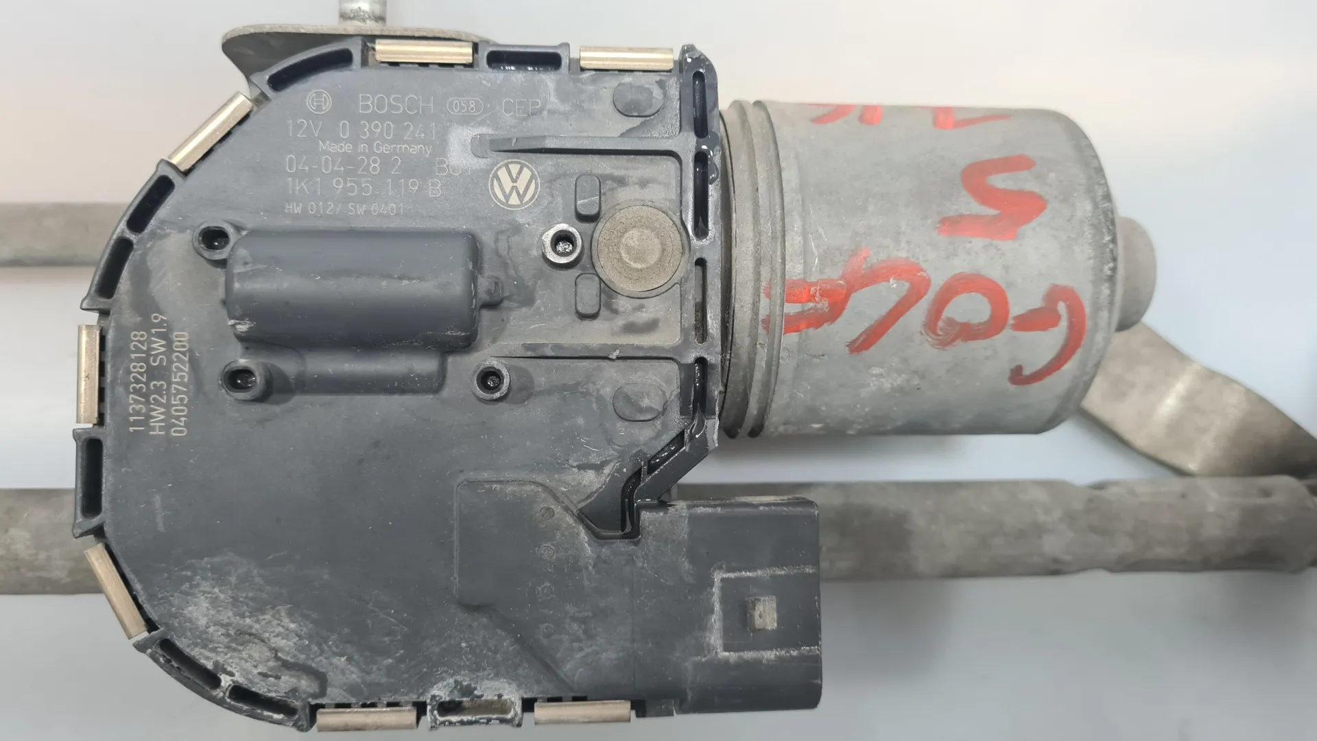 MOTORINO TERGICRISTALLO ANTERIORE con codice 1K1955119B da VOLKSWAGEN Golf 5 Berlina (03>08)