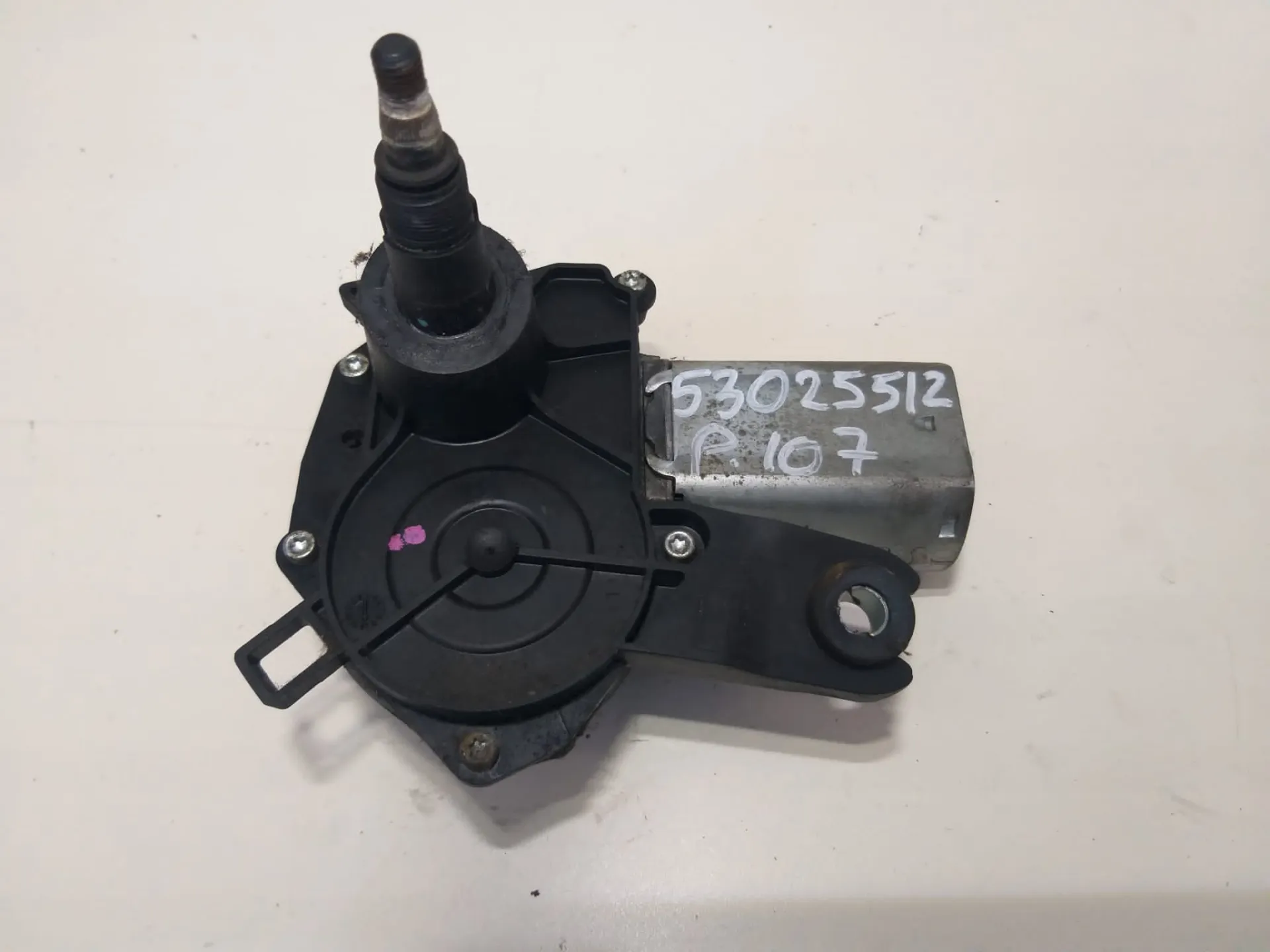 Motorino tergicristallo Peugeot 107 1.1 B del 2006 CODICE RICAMBIO : 53025512
