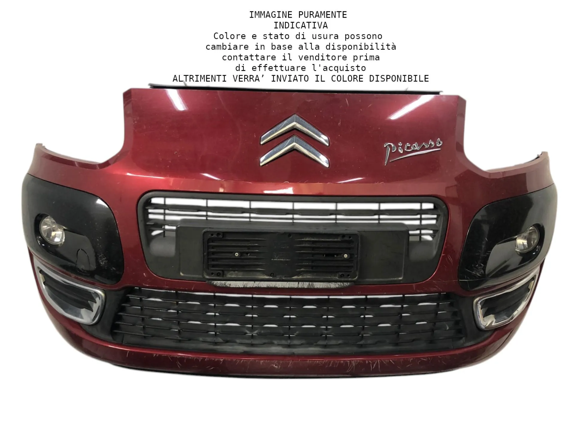 PARAURTI ANTERIORE COMPLETO CITROEN C3 Picasso 7401RQ (08>)