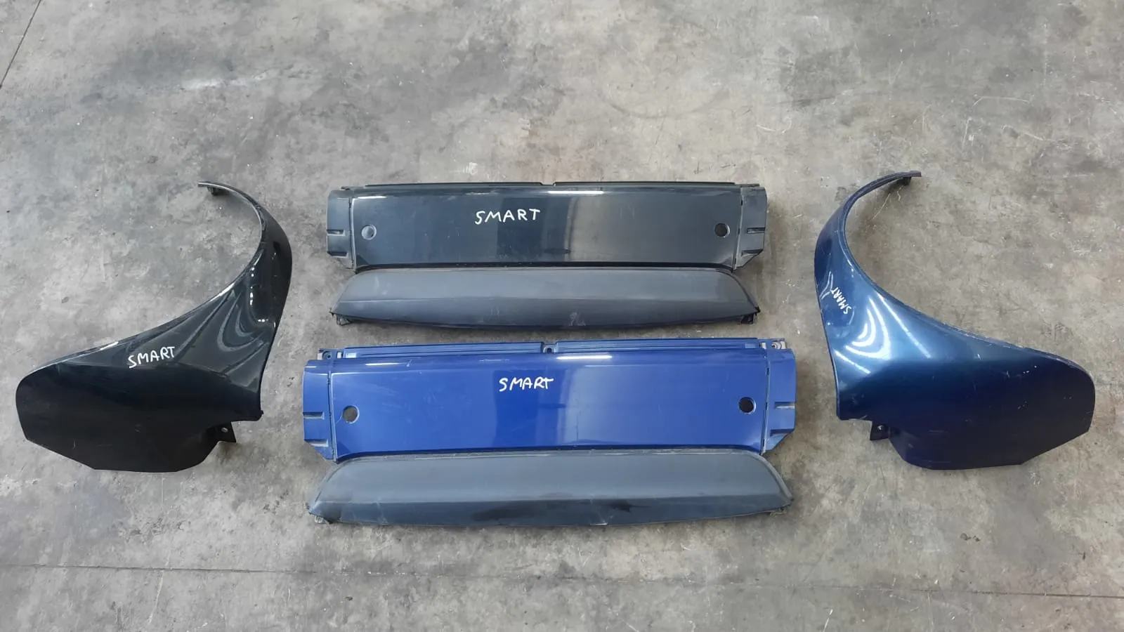 Paraurti posteriroe Centrale Smart ForTwo del 2005 1.5 Diesel