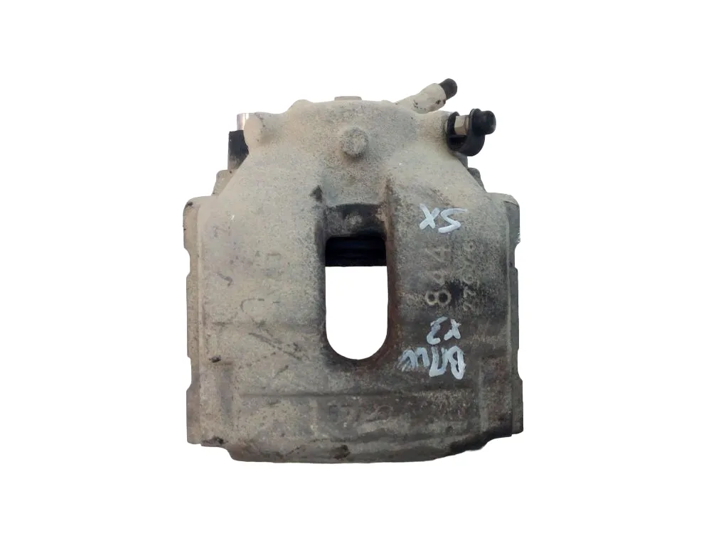PINZA FRENO ANTERIORE SINISTRA con codice 34116765881 da BMW X3 1Â° Serie 2000 Diesel 110 con codice motore 204D4/204D4 (2007)