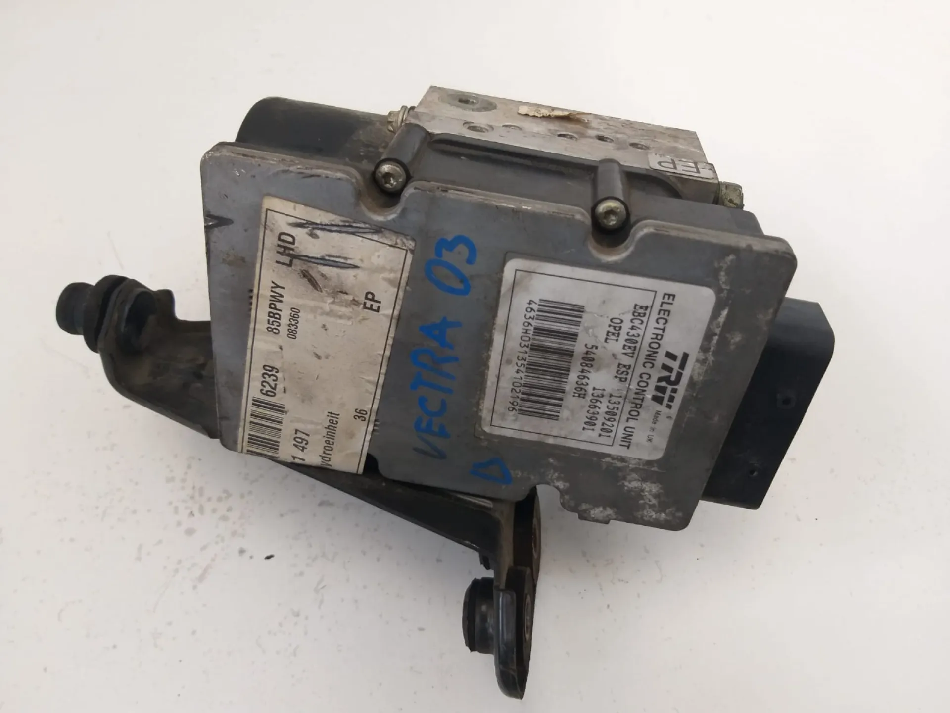 Pompa ABS Opel Vectra del 2004 2.2 Diesel CODICE RICAMBIO : 13509201