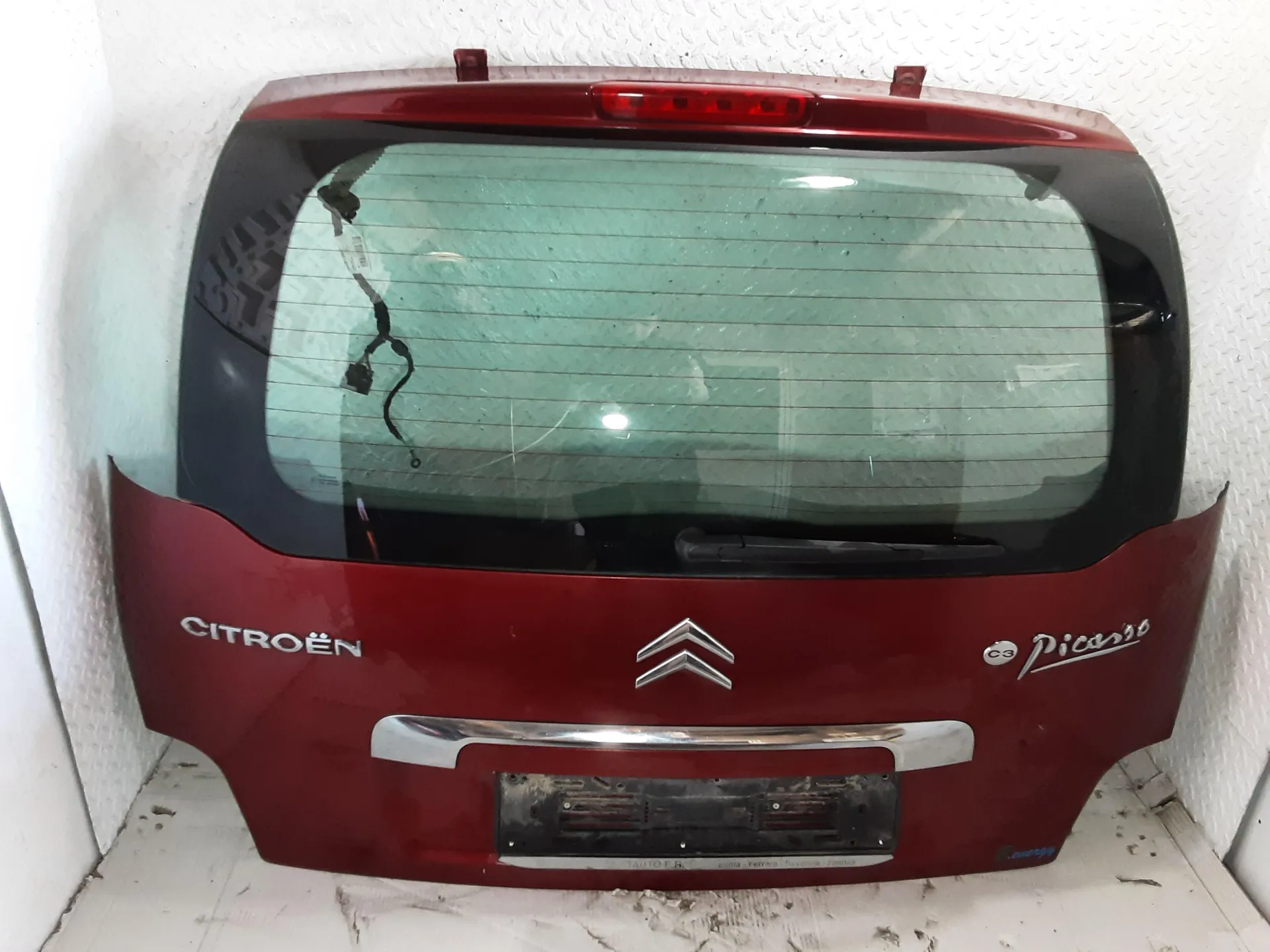 PORTELLONE POSTERIORE COMPLETO CITROEN C3 Picasso (08>) 1400 Benzina 70 kW / 95 CV con codice motore 8FS/8FN (EP3), 8FP (EP3C), 8FS (EP3) (2009)