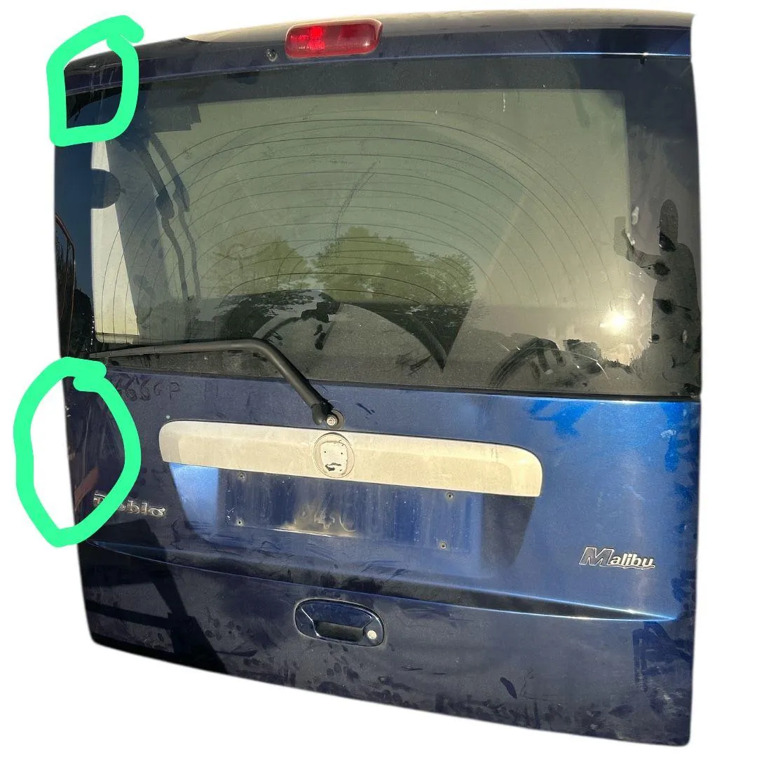 Serratura Posteriore Destra Per Fiat Doblò / Opel Combo 2001 – Ricambio Generico