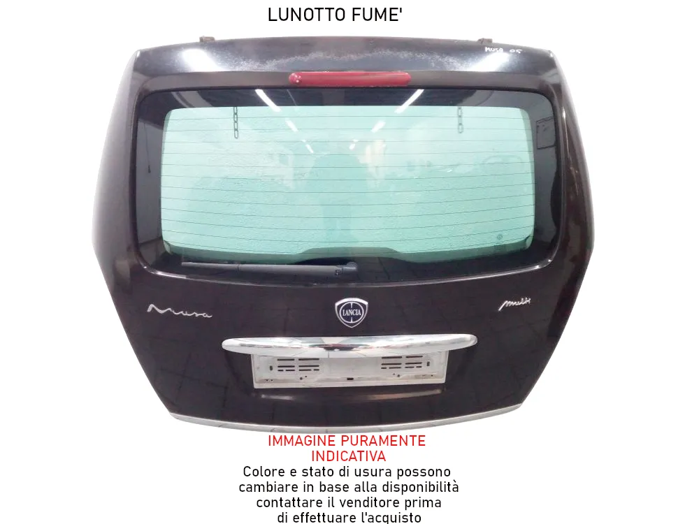 PORTELLONE POSTERIORE COMPLETO con codice 51732303 da LANCIA Musa 1Â° Serie 1300 Diesel 51 con codice motore 188A9000/188A9000 (2005)