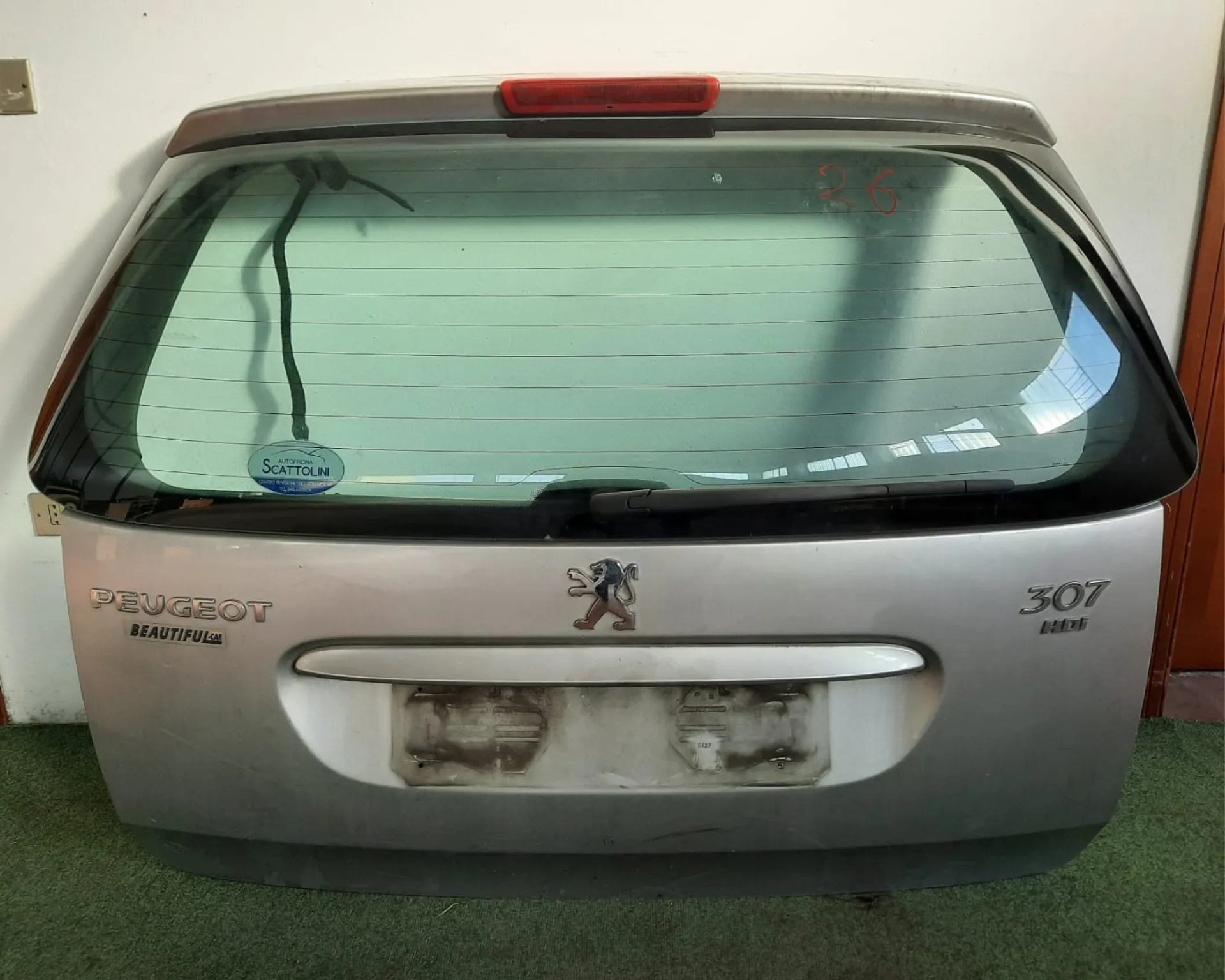 Portellone posteriore Peugeot 307 1.6 D del 2006