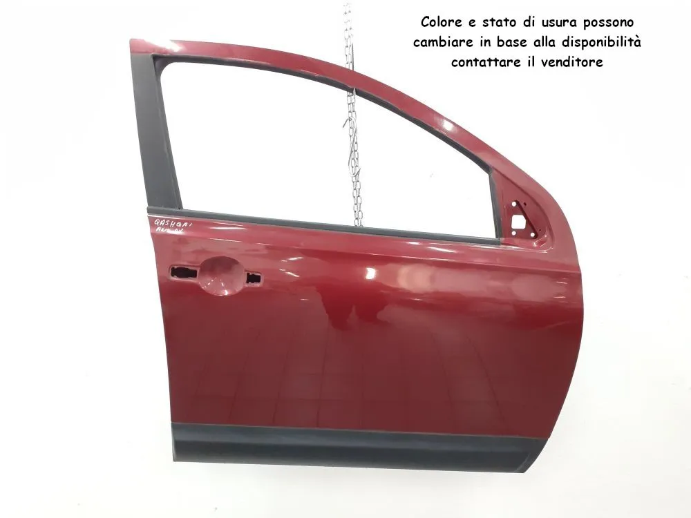 PORTIERA ANTERIORE DESTRA con codice H0100JD0MD da NISSAN Qashqai 2° Serie (10>13)
