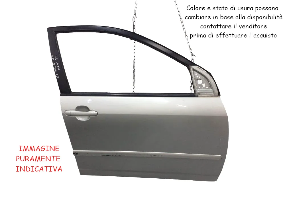 PORTIERA ANTERIORE DESTRA con codice 6700113150 da TOYOTA Corolla Berlina 4° Serie (05>09)