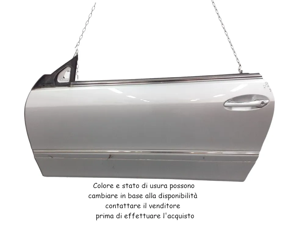 PORTIERA ANTERIORE SINISTRA con codice 2097200105 da MERCEDES CLK CoupÃ© W209 2700 Diesel 125 con codice motore 612967/612967 (2004)