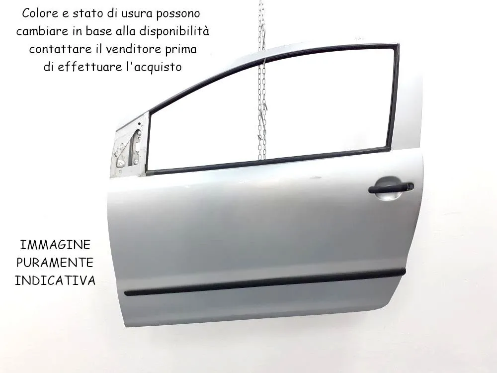 PORTIERA ANTERIORE SINISTRA con codice 5Z3831055K da VOLKSWAGEN Fox 1Â° Serie 1400 Diesel 51 (2006)