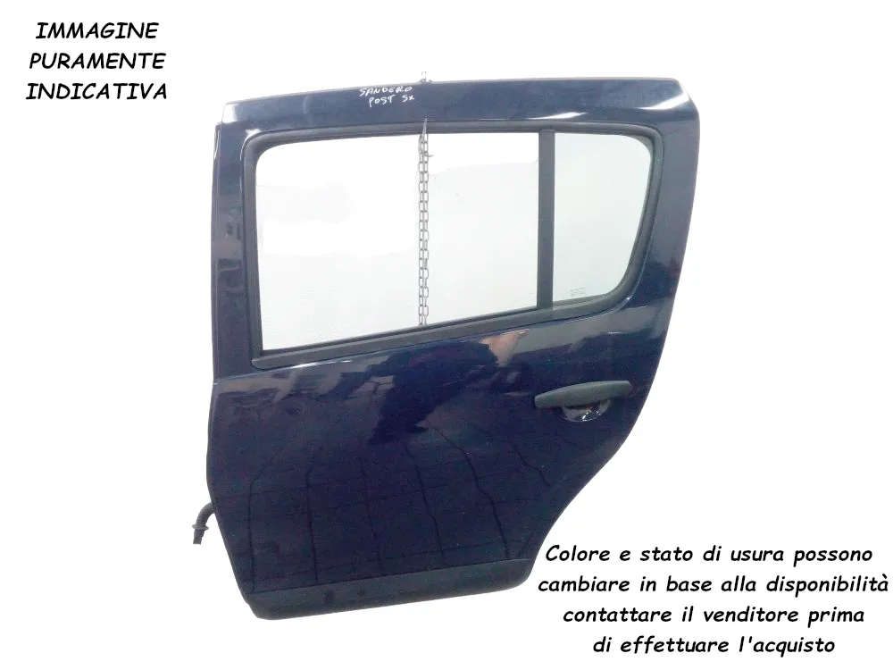 PORTIERA POSTERIORE SINISTRA con codice 821018232R da DACIA Sandero 1° Serie (08>12)