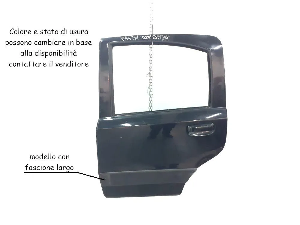 PORTIERA POSTERIORE SINISTRA con codice 46826583 da FIAT Panda 2° Serie (03>10)