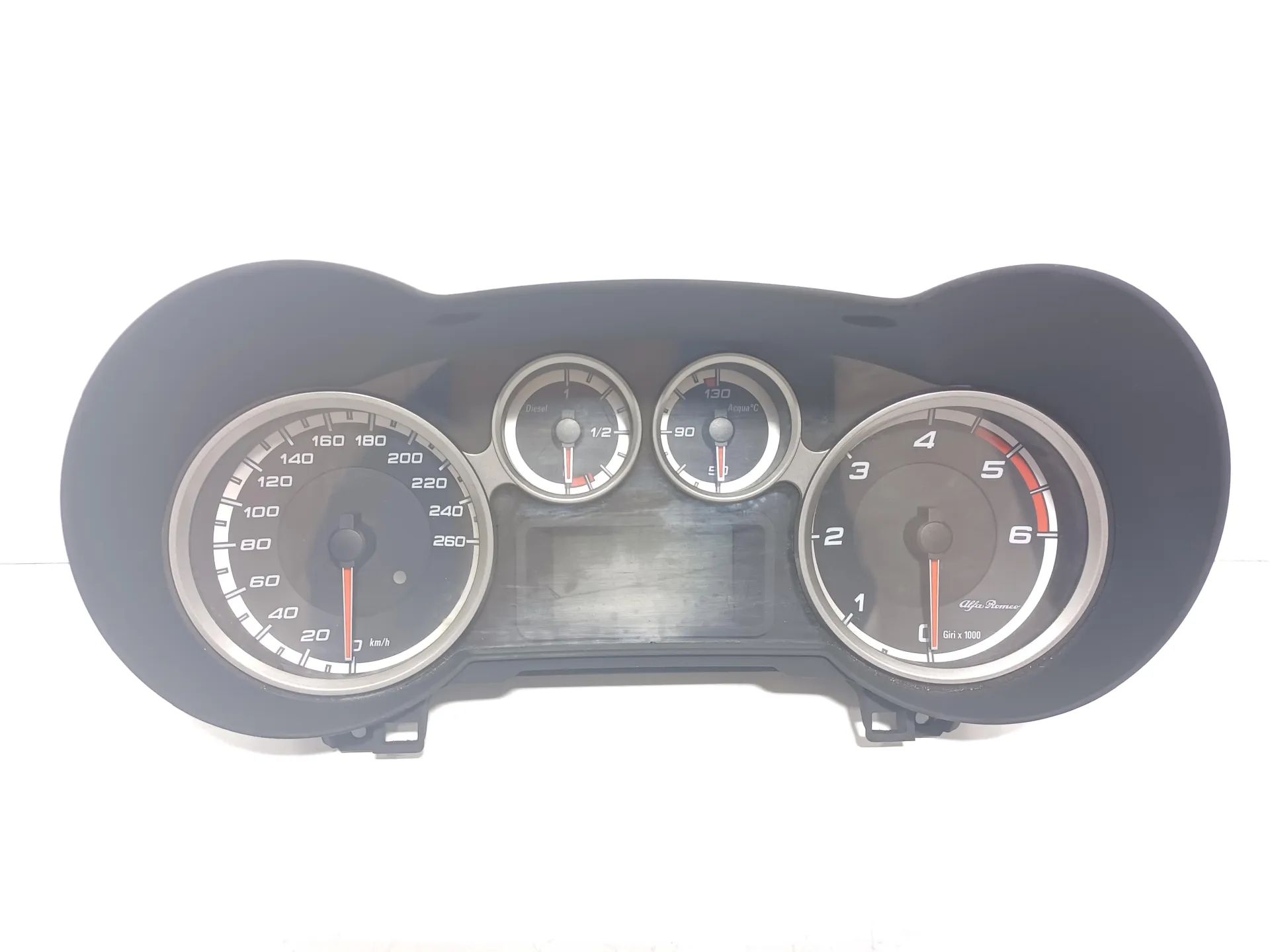QUADRO STRUMENTI con codice 50517150 da ALFA ROMEO Mito Serie (955_) (08>) 1600 Diesel 88 kW / 120 CV con codice motore 955A3000/198 A2.000, 955 A3.000 (2010)