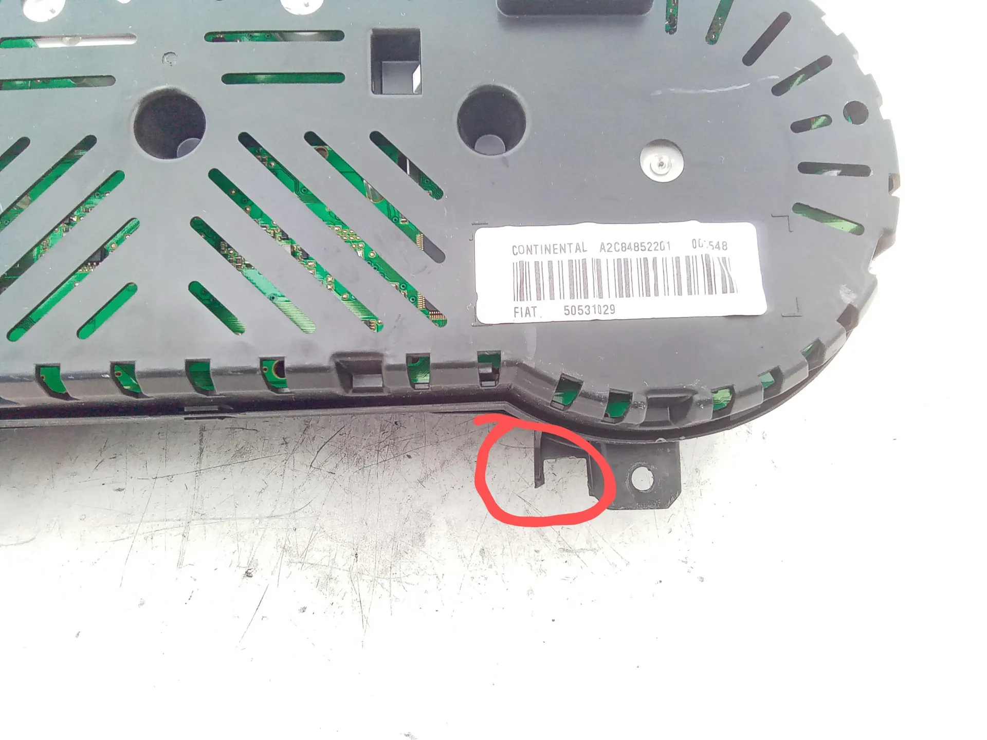 QUADRO STRUMENTI con codice 50531029 da ALFA ROMEO Mito Serie (955_) (08>) 1400 Bifuel/Gas 88 kW / 120 CV (2014)