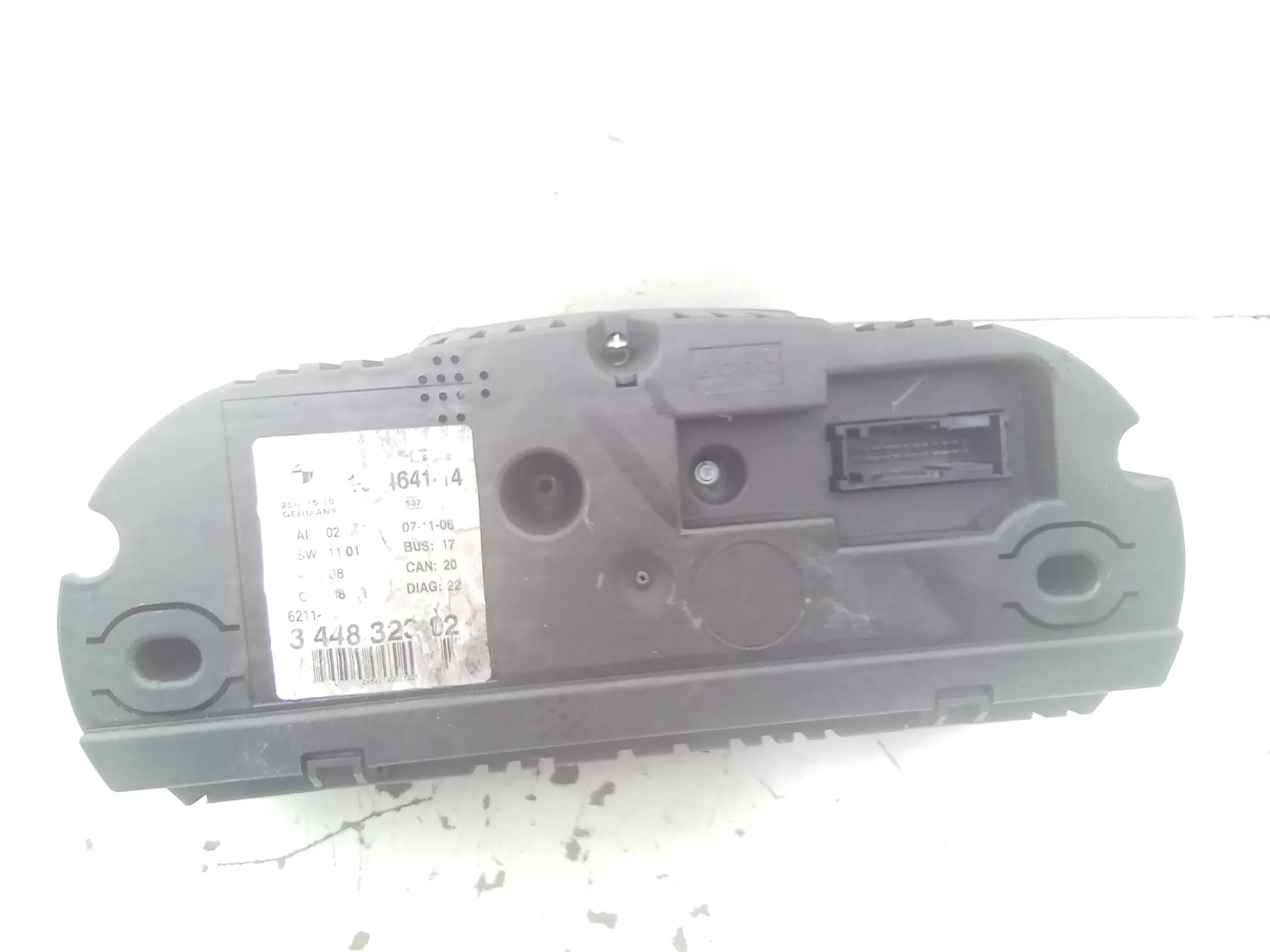 QUADRO STRUMENTI con codice 3448323-02 da BMW X3 1Â° Serie 2000 Diesel 110 (2005)