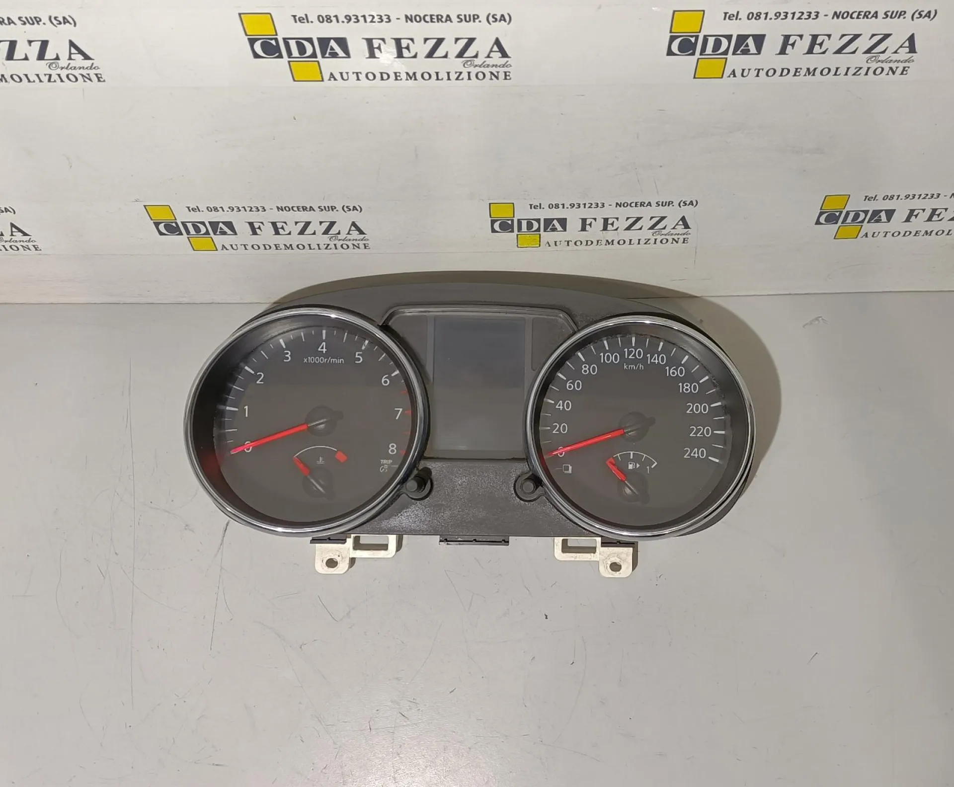 QUADRO STRUMENTI CENTRALE LIVELLI con codice VPAASF-10849-LAN da NISSAN Qashqai 1Â° Serie 1600 Benzina (2008)