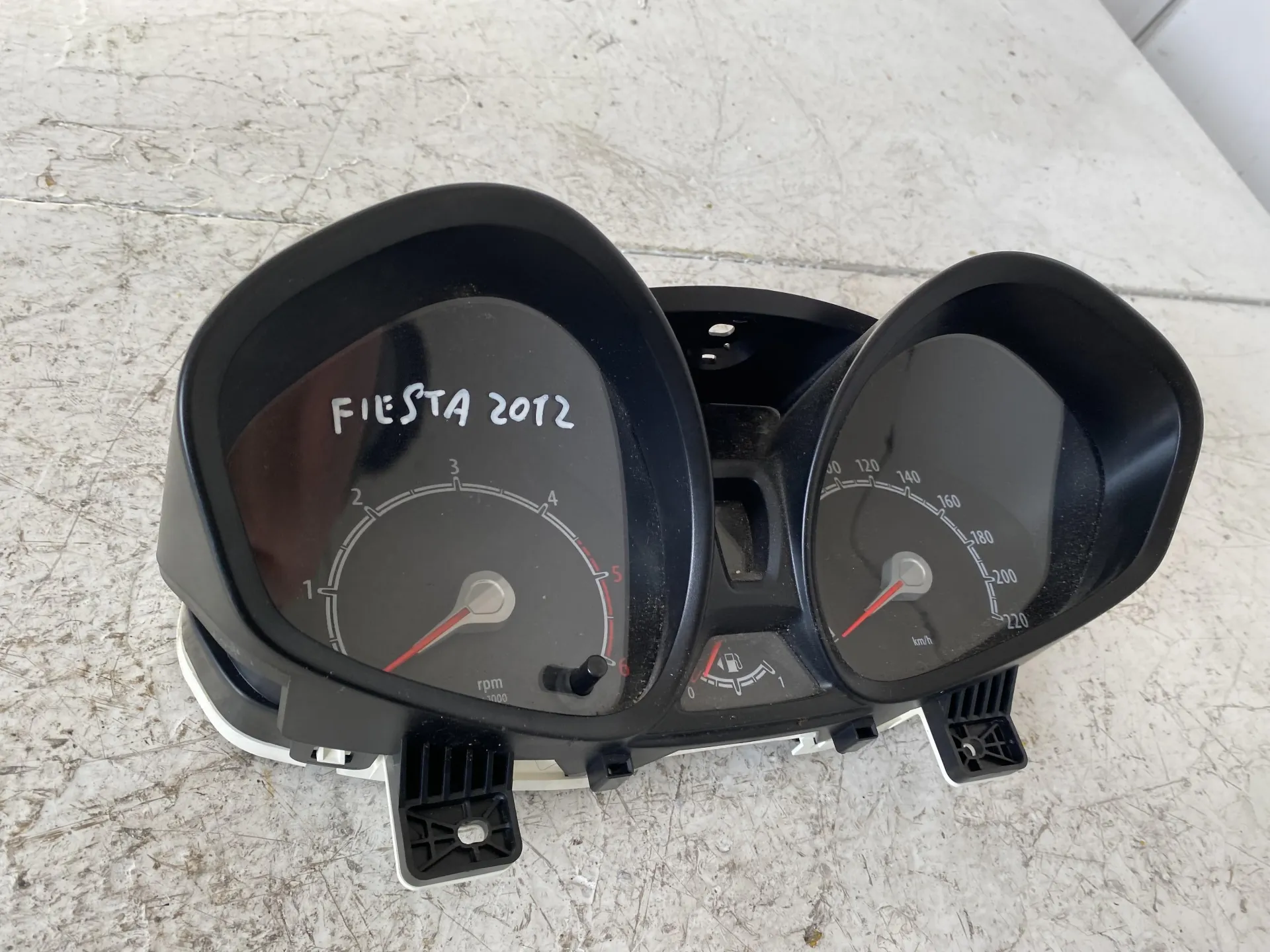 QUADRO STRUMENTI FORD Fiesta 6Â° Serie 1400 Benzina con codice motore RTJA/RTJA (2012)