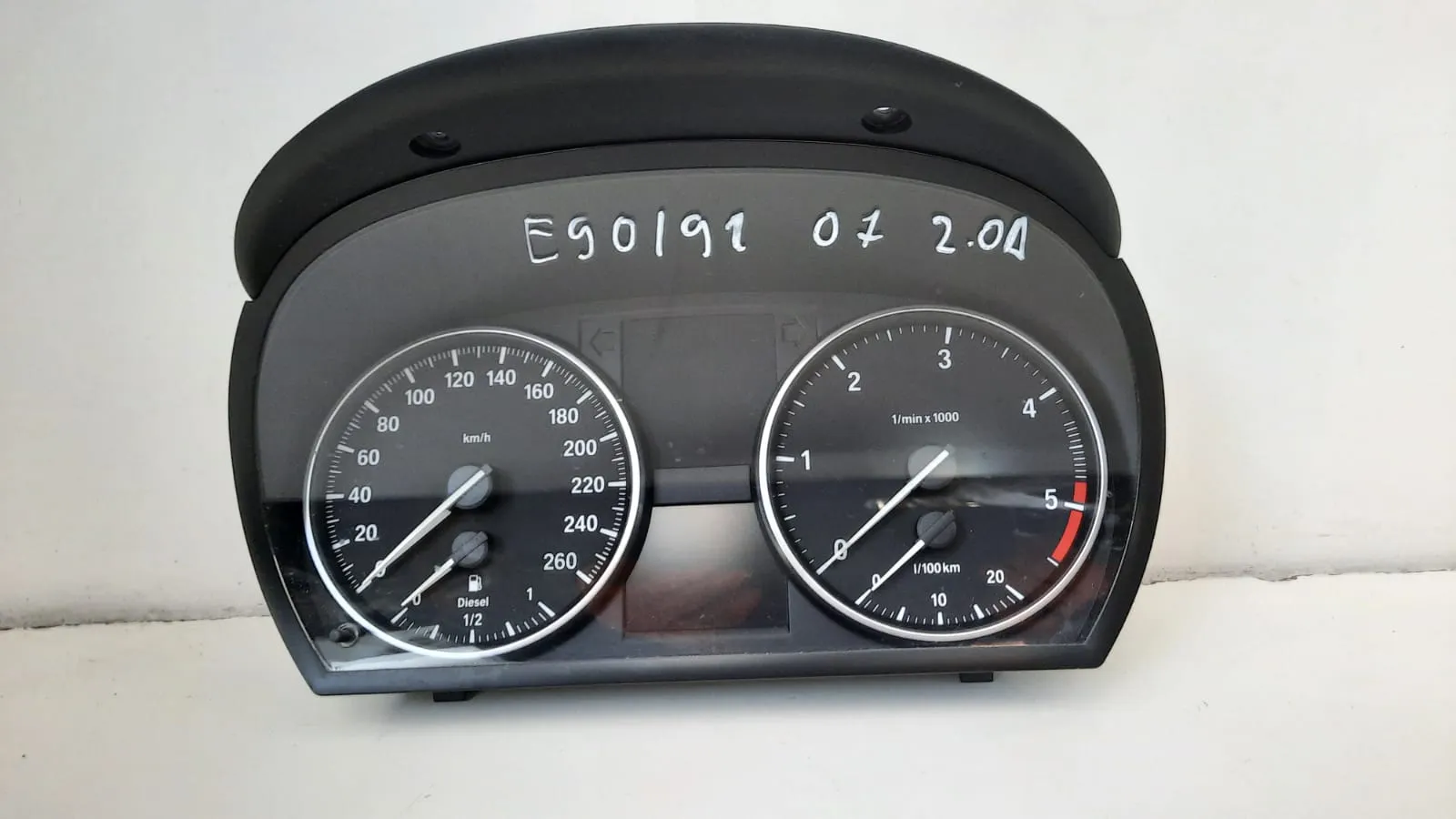 Quadrostrumenti BMW Serie 3 del 2007 2.0 Diesel E90 CODICE RICAMBIO : 1025350-85