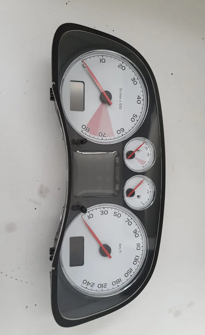 Quadrostrumenti Peugeot 307cc / Cabrio del 2007 2.0 Benzina CODICE RICAMBIO : 9661323080