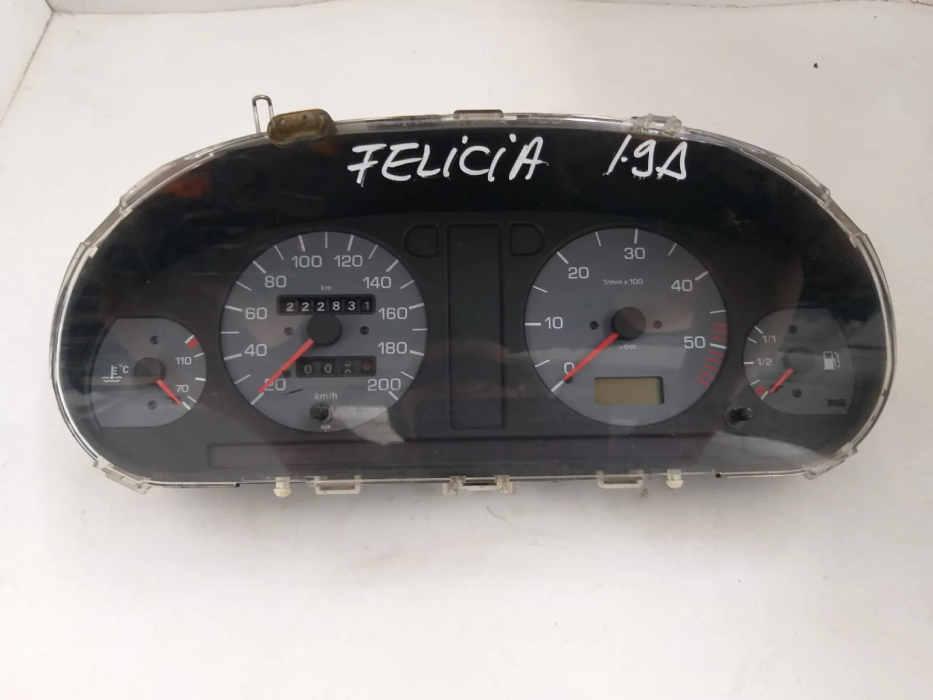 Quadrostrumenti Skoda Felicia del 1997 1.9 Diesel