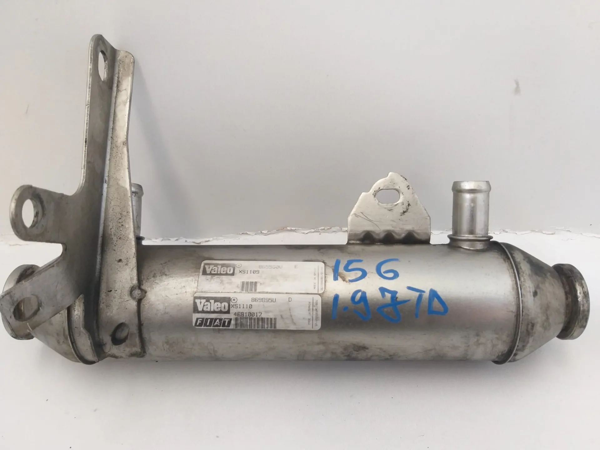 Radiatore Gas di scarico / EGR Alfa 156 del 2005 1.9 Diesel CODICE RICAMBIO : 869895u