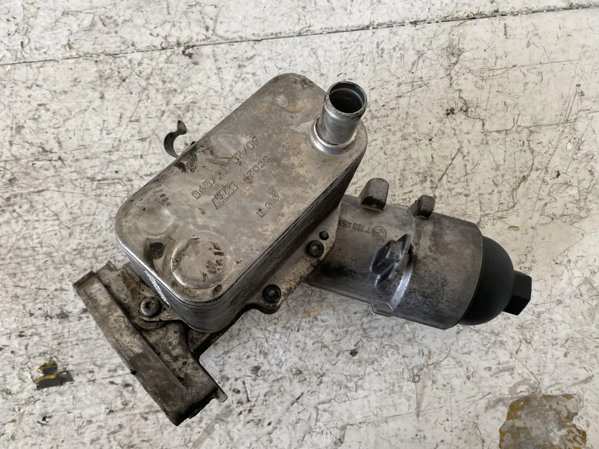 RADIATORE GASOLIO con codice 7788453 da BMW X3 1Â° Serie 3000 Diesel con codice motore 306D3/306D3 (2008)