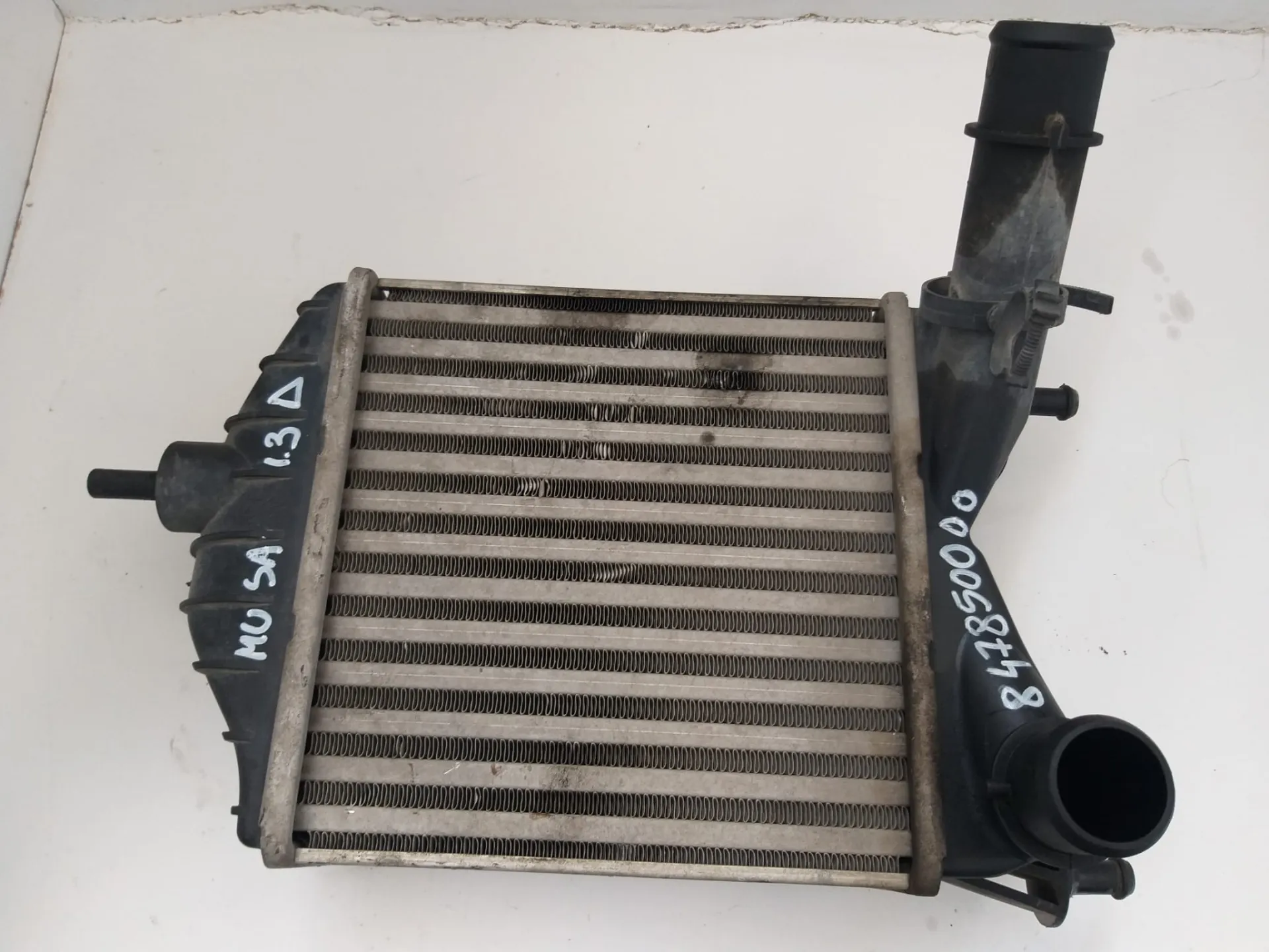 Radiatore intercooler Lancia Musa del 2008 1.3 Diesel CODICE RICAMBIO : 847850000