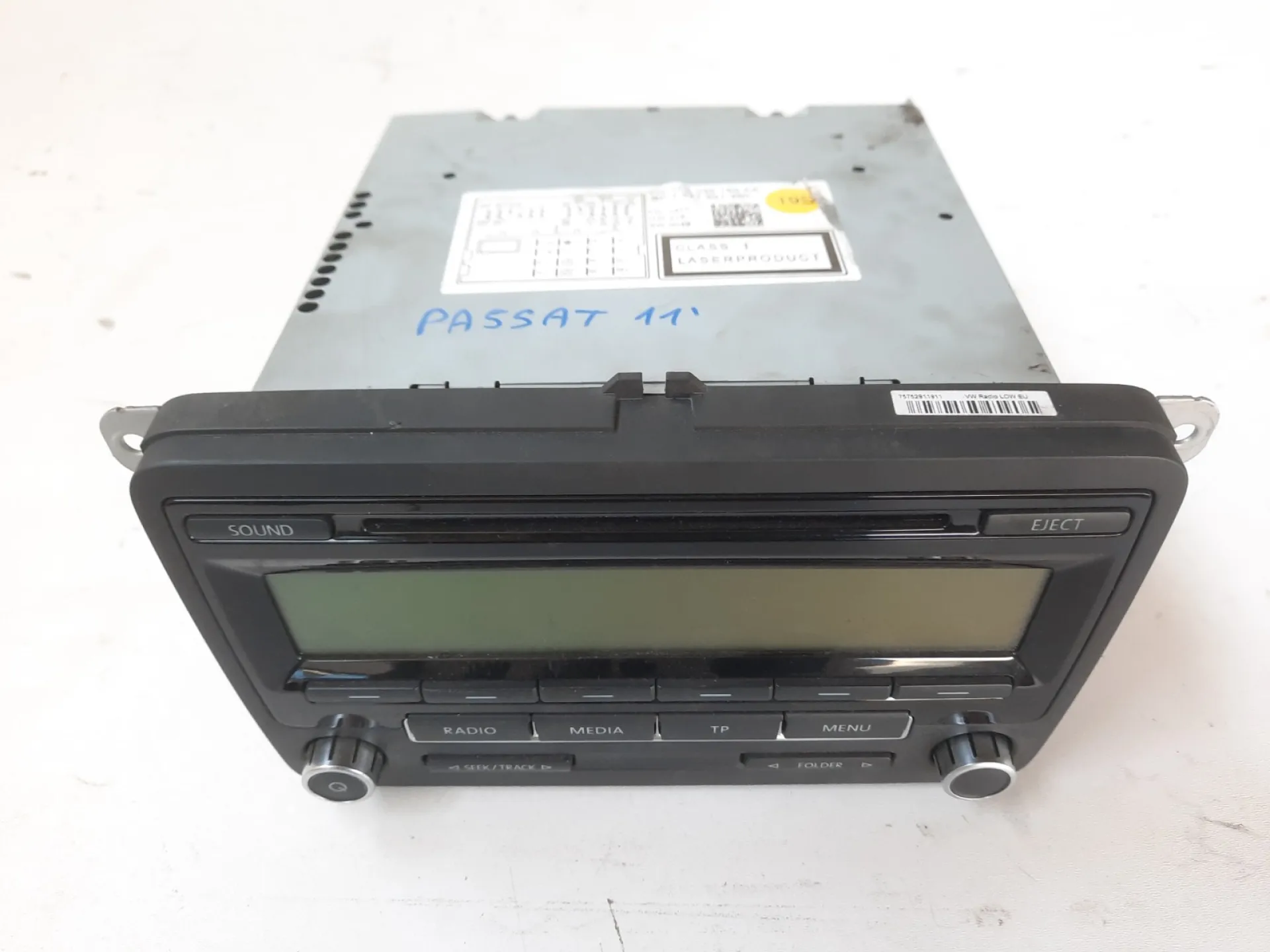 Radio Stereo VW Passat 1.6 Tdi 2011 SW