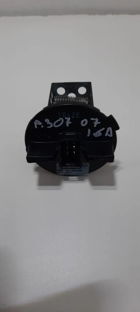 Resistenza ventola abitacolo Peugeot 307 del 2007 1.6 Diesel CODICE RICAMBIO : 9ML351332-281
