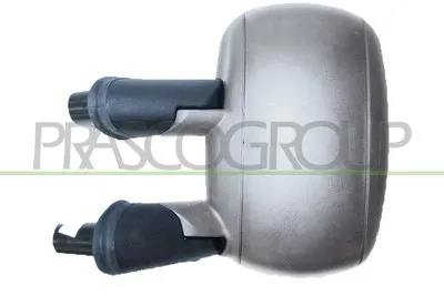 Johns Calotte Specchietti Retrovisori Per Fiat Doblo (152) E Opel Combo - Set Sinistro E Destro, Verniciabili - 2