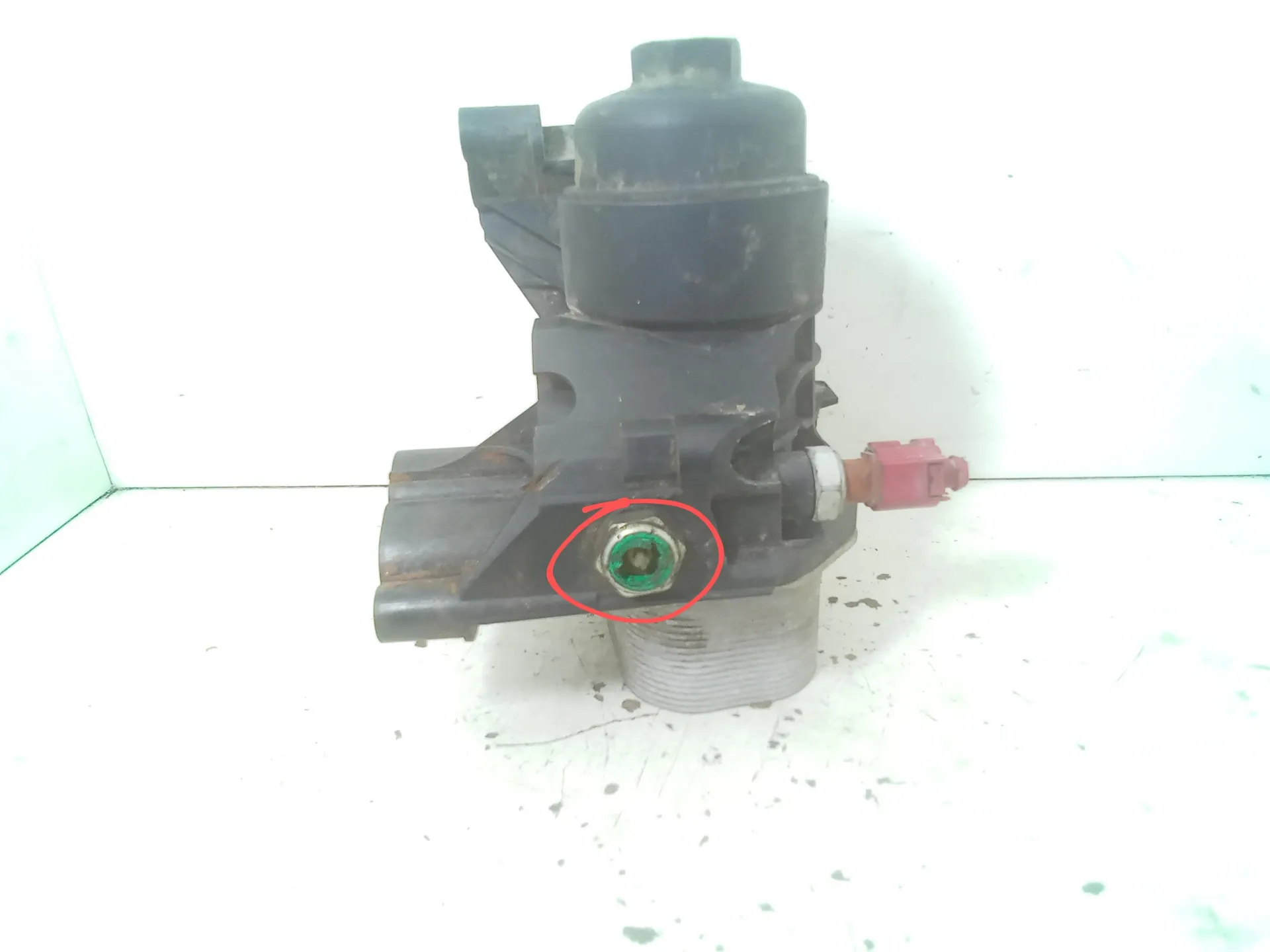 SCAMBIATORE ACQUA/OLIO con codice 03n117021 da VOLKSWAGEN Golf 7 Berlina (12>) 1600 Diesel (2015)