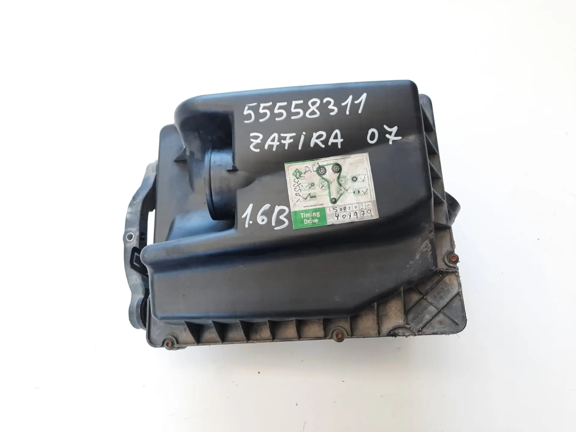 Scatola filtro aria Opel Zafira 1.6 B del 2007 CODICE RICAMBIO : 55558311