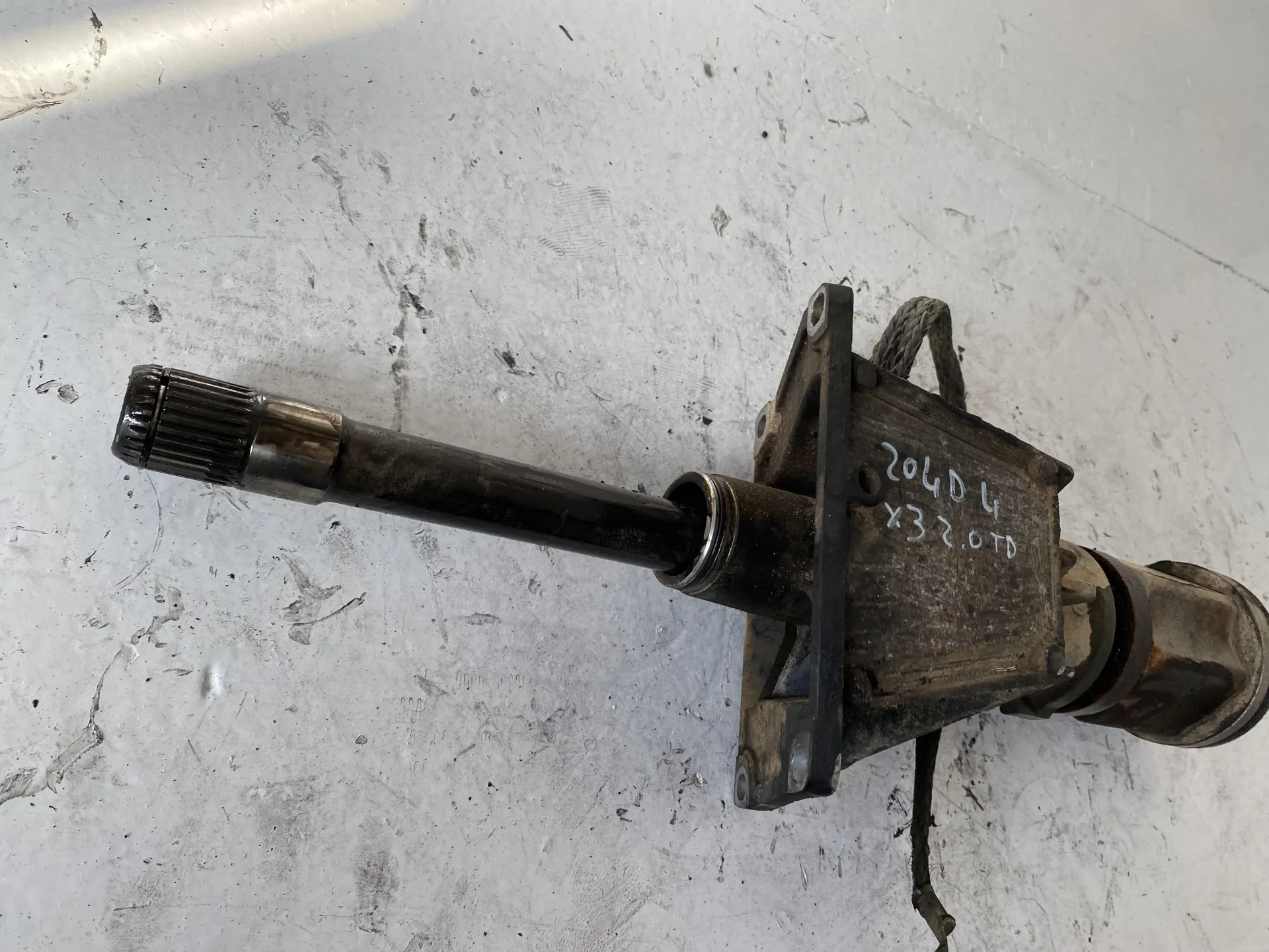 SEMIASSE ANTERIORE DESTRO con codice 3450564 da BMW X3 1Â° Serie 2000 Diesel con codice motore 204D4/204D4 (2006)