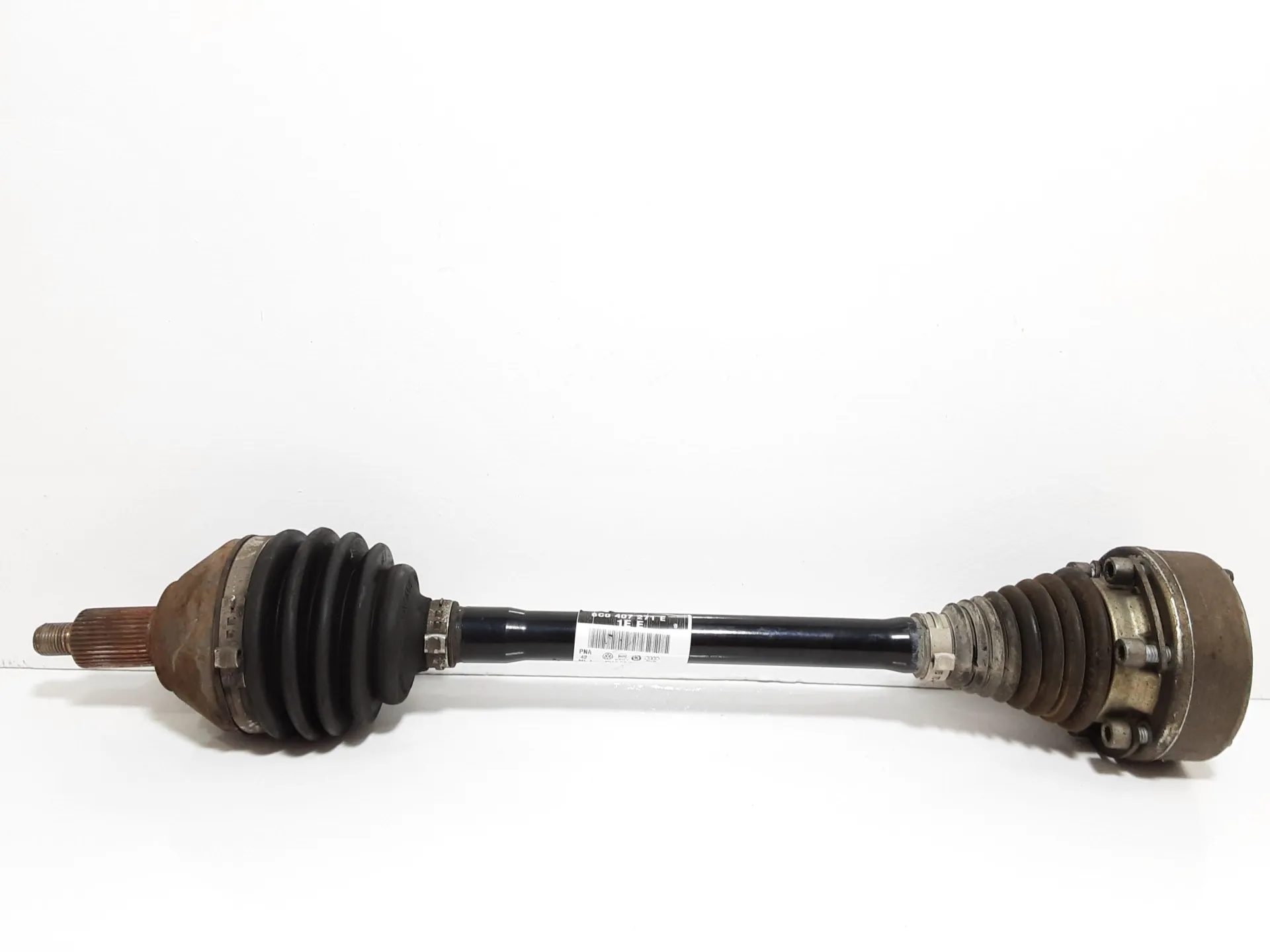 SEMIASSE ANTERIORE SINISTRO con codice 6C0407271E da VOLKSWAGEN Polo 5° Serie 1400 Diesel 55 kW / 75 CV con codice motore CUS/CUSA, CYZB (2017)