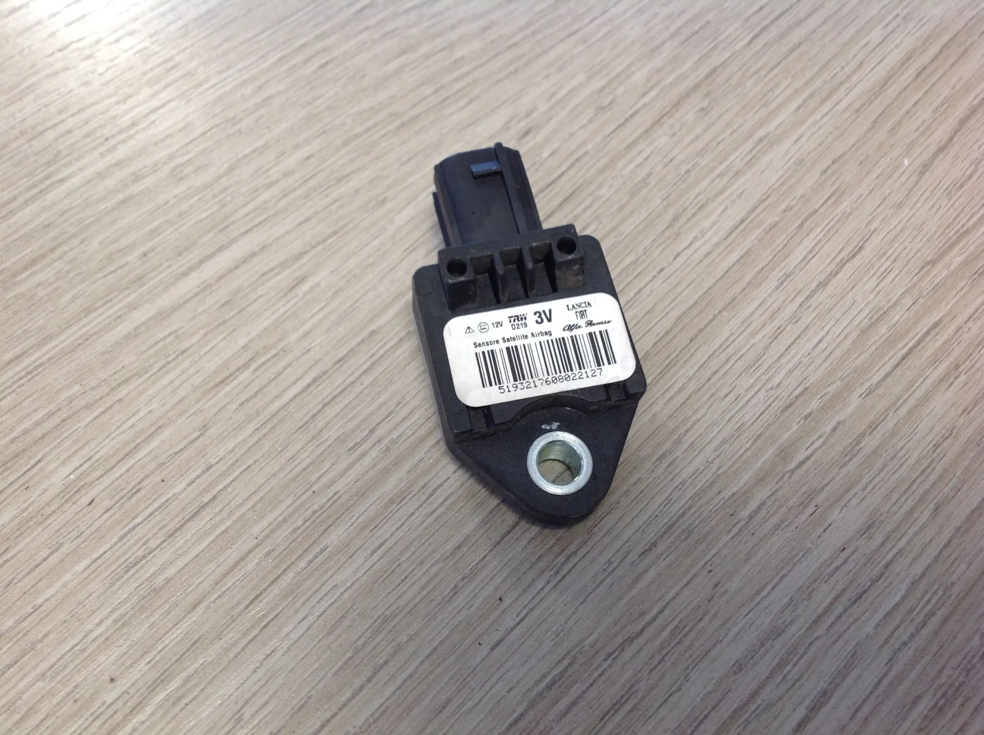 SENSORE AIRBAG con codice 51932176 da FIAT Panda 3Â° Serie Benzina (2015)